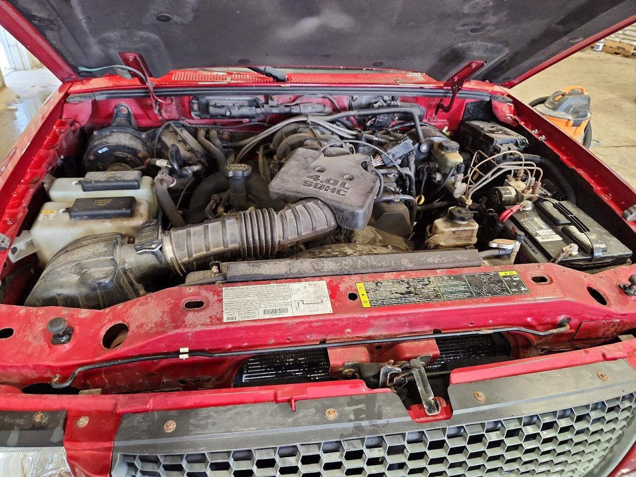 2003 Ford Ranger Super Cab Red vin: 1FTYR15E23PB53610