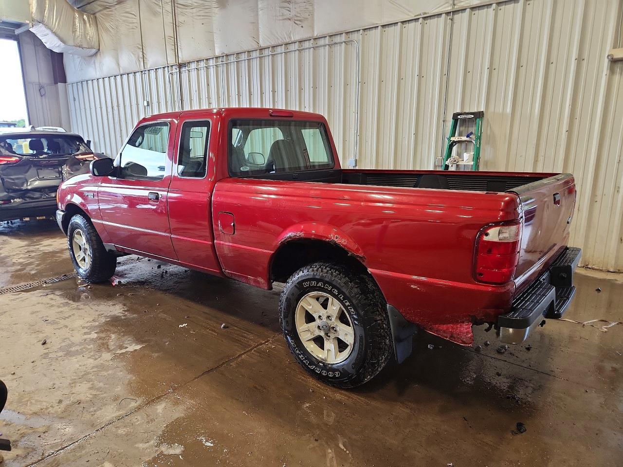 2003 Ford Ranger Super Cab Red vin: 1FTYR15E23PB53610