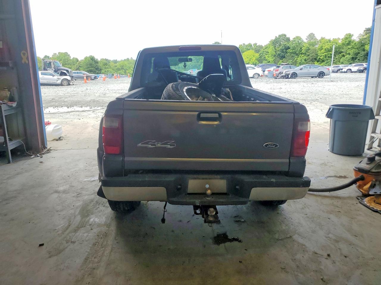2004 Ford Ranger Super Cab Gray vin: 1FTYR15E24PA08567