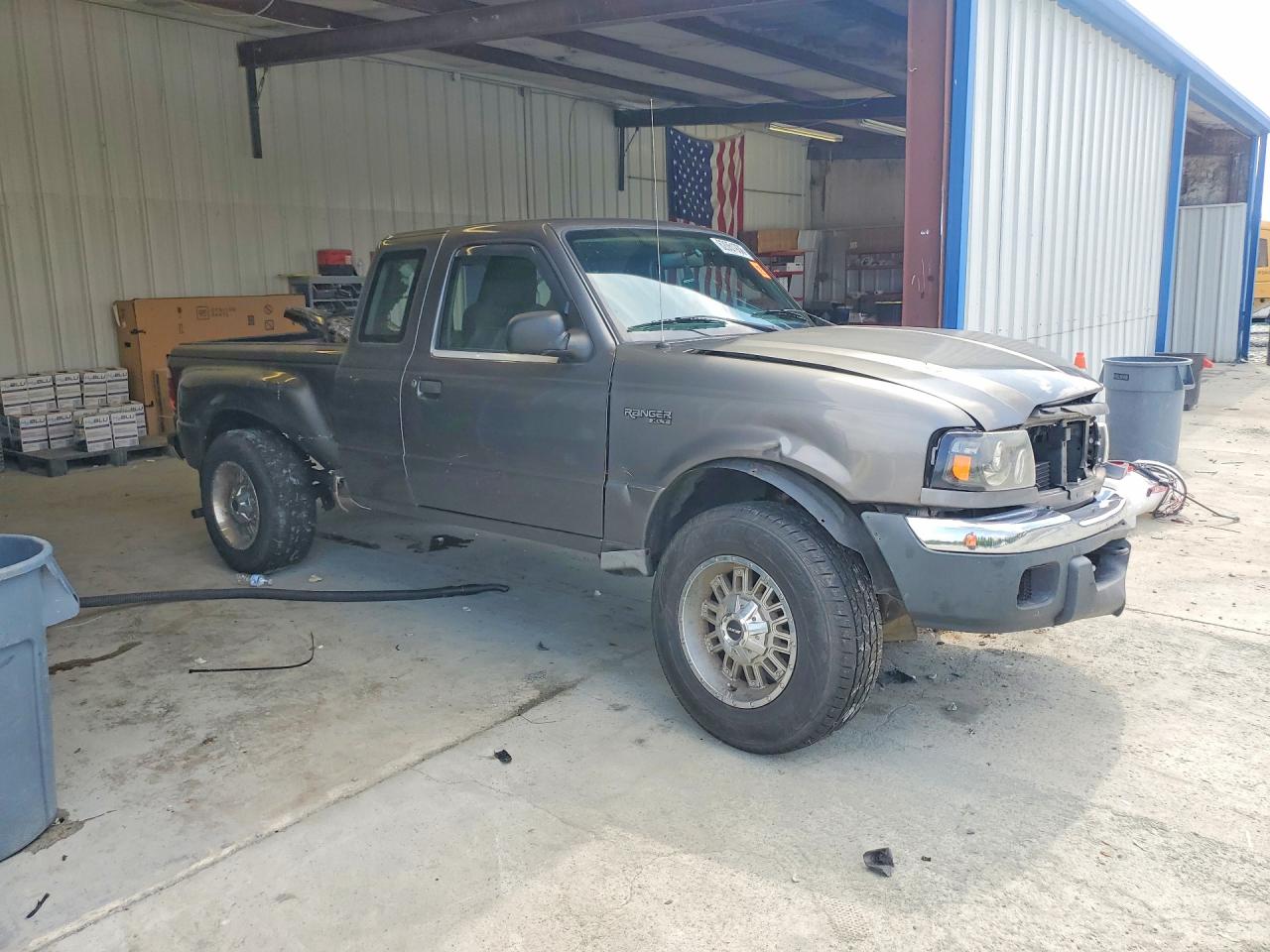 2004 Ford Ranger Super Cab Gray vin: 1FTYR15E24PA08567