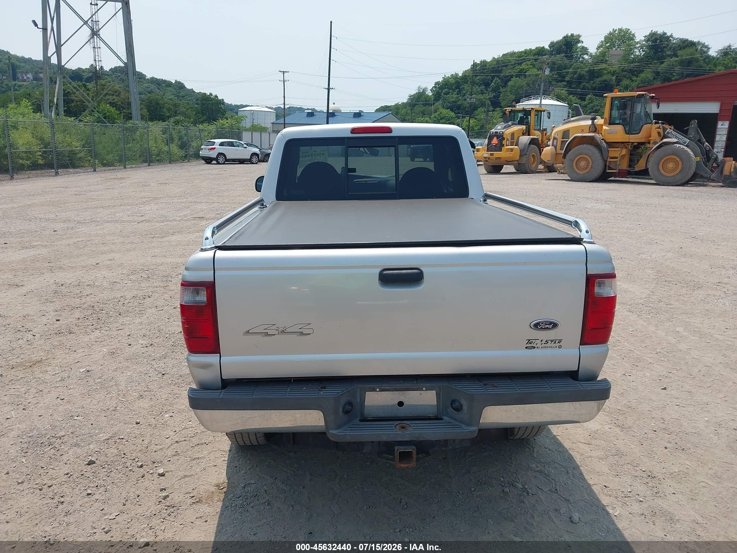 2003 Ford Ranger Xlt Silver vin: 1FTYR15E33PA96561