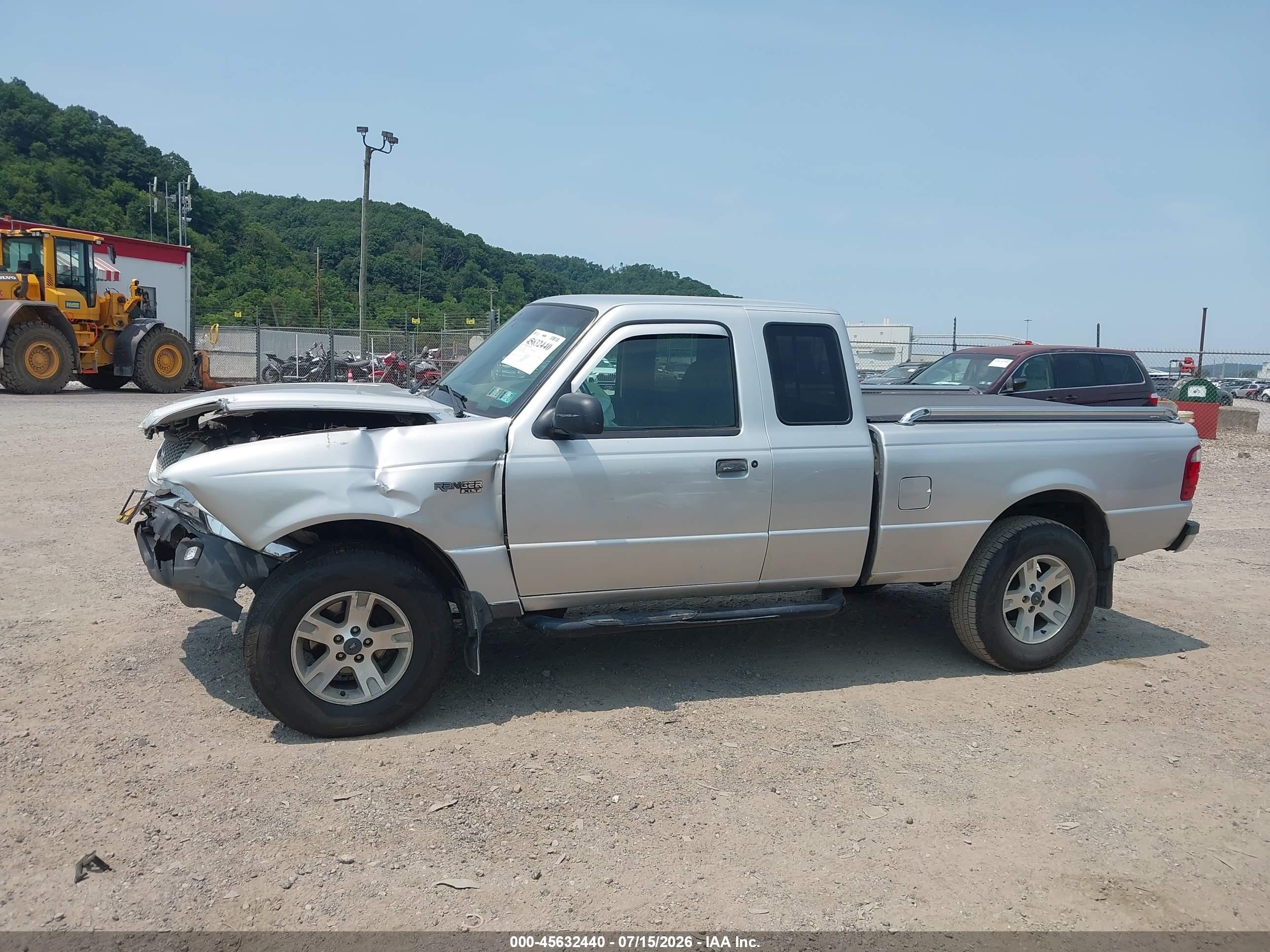 2003 Ford Ranger Xlt Silver vin: 1FTYR15E33PA96561