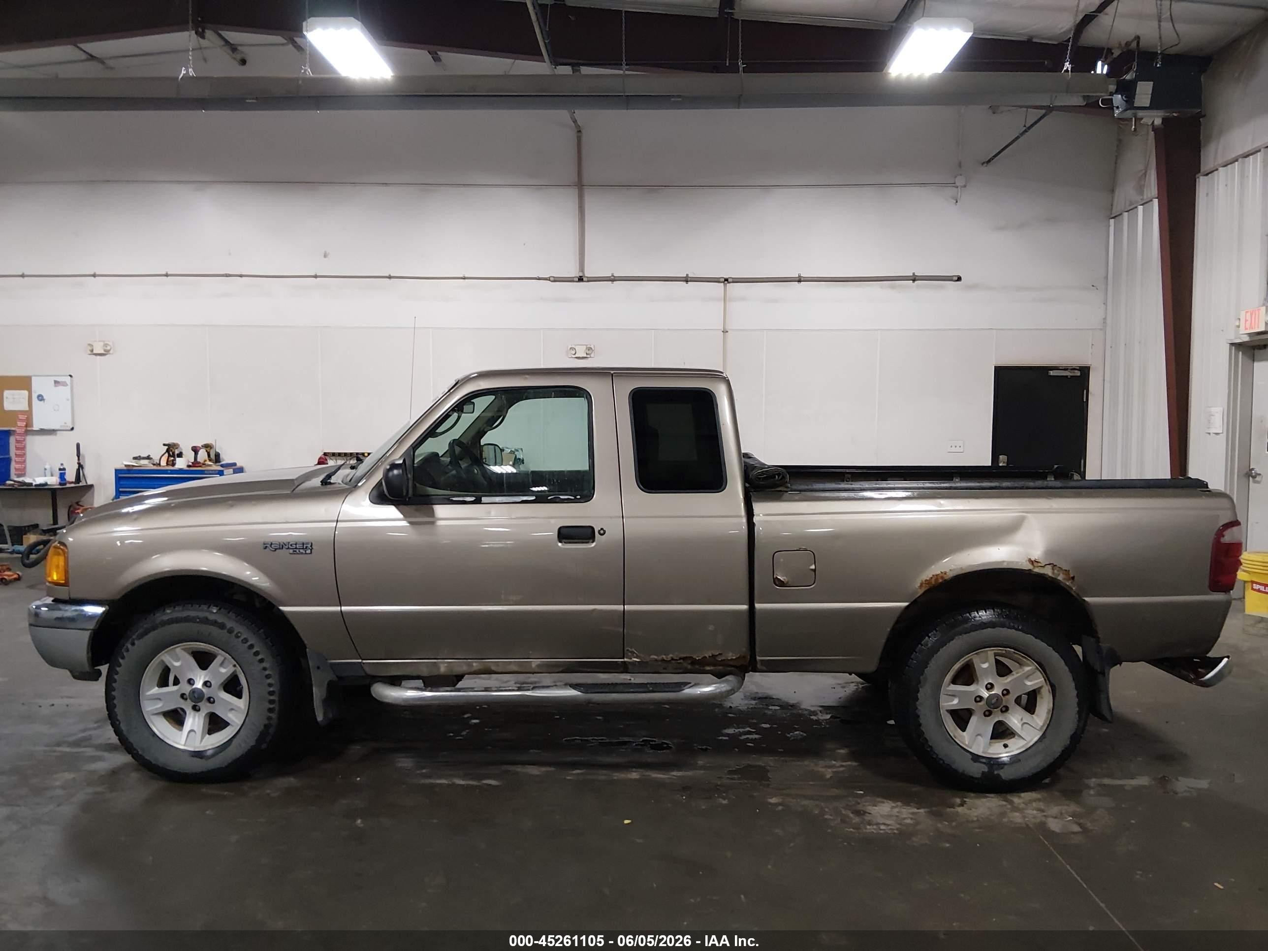 2003 Ford Ranger Xlt Tan vin: 1FTYR15E33PB32717