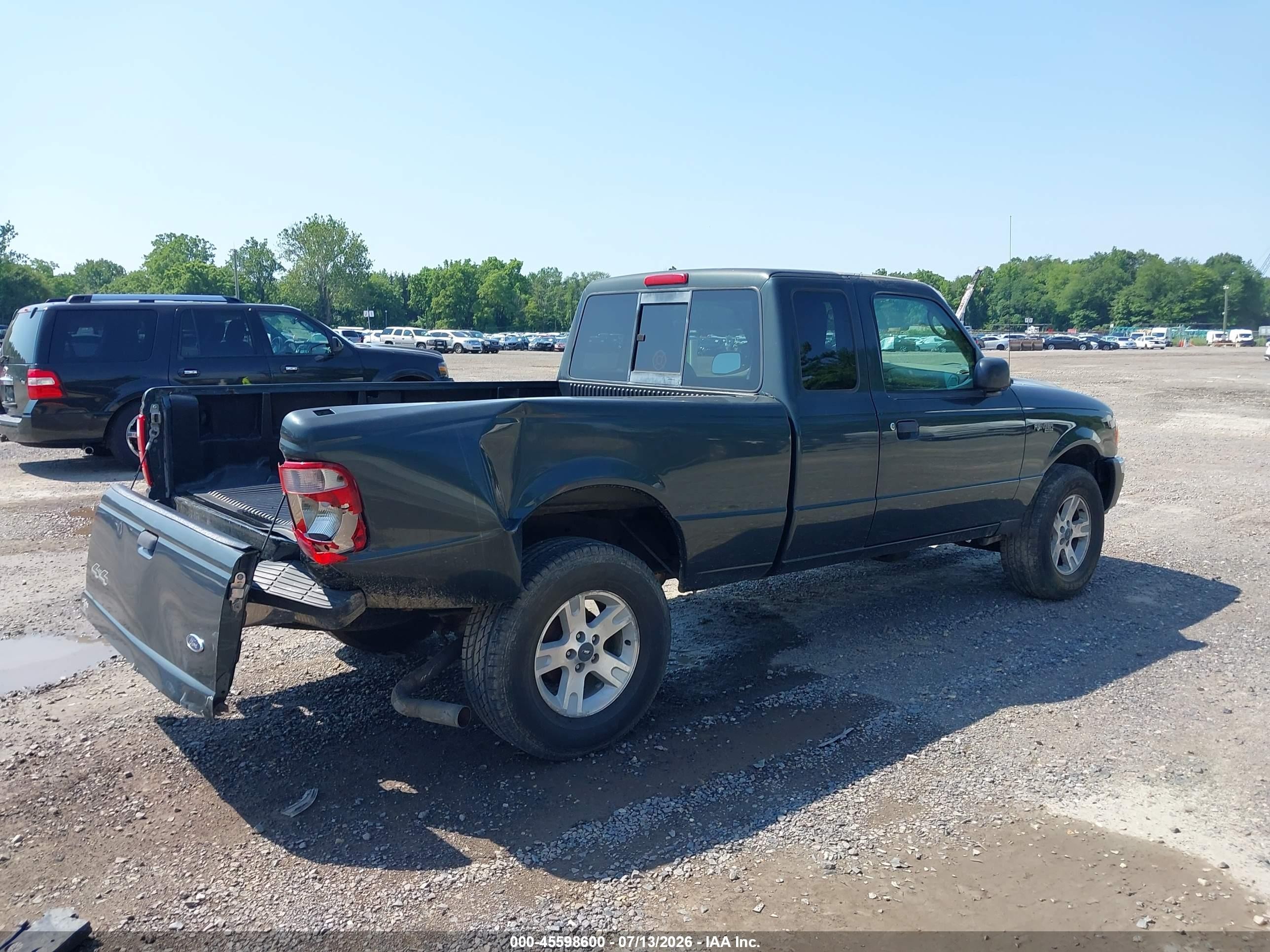 2005 Ford Ranger Edge/xl/xlt Blue vin: 1FTYR15E35PB11255