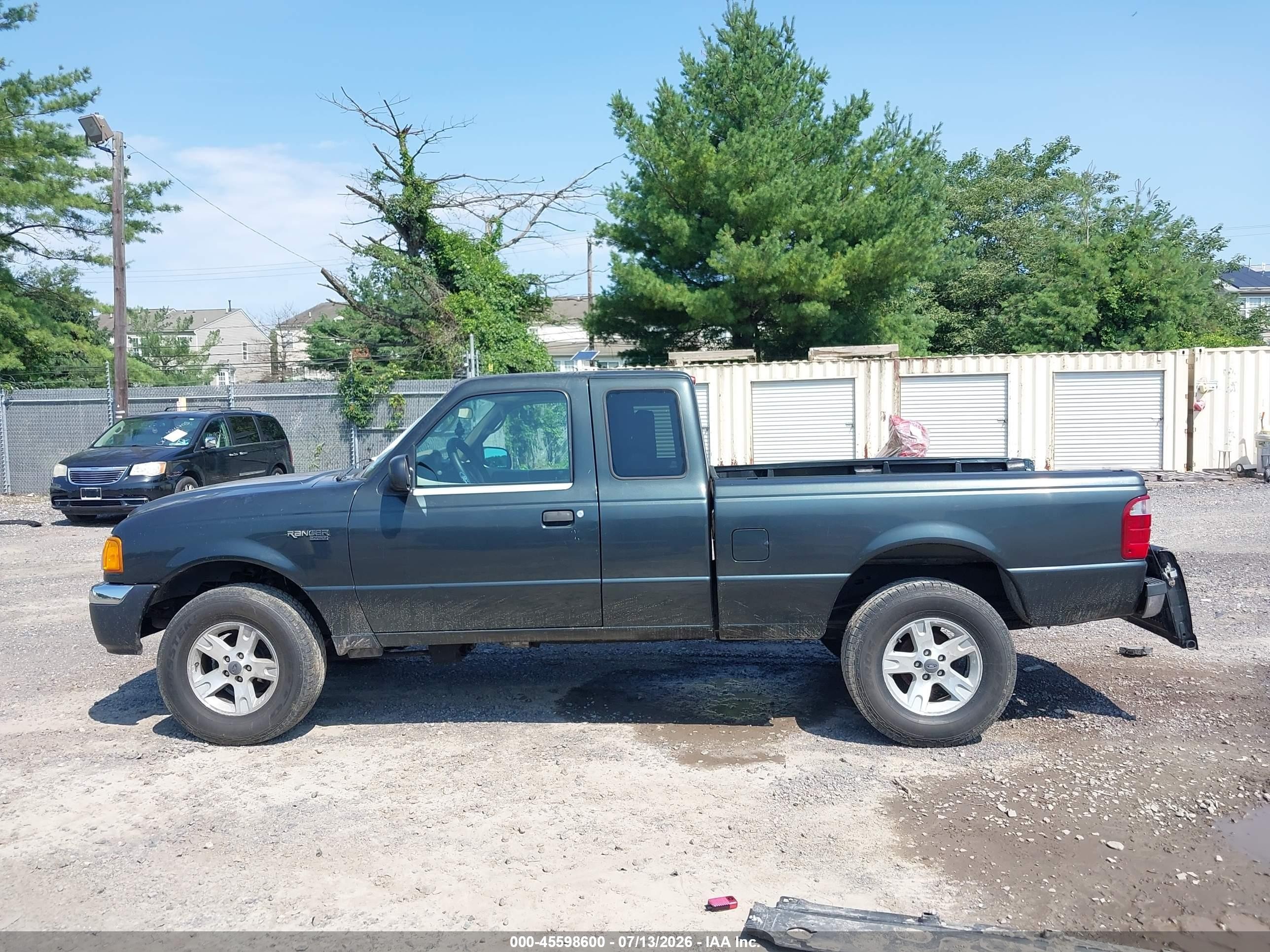 2005 Ford Ranger Edge/xl/xlt Blue vin: 1FTYR15E35PB11255