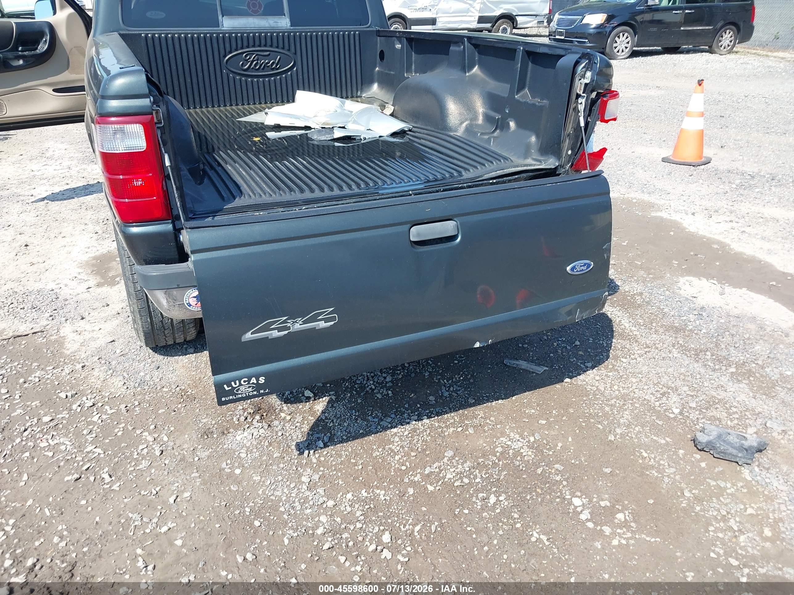 2005 Ford Ranger Edge/xl/xlt Blue vin: 1FTYR15E35PB11255