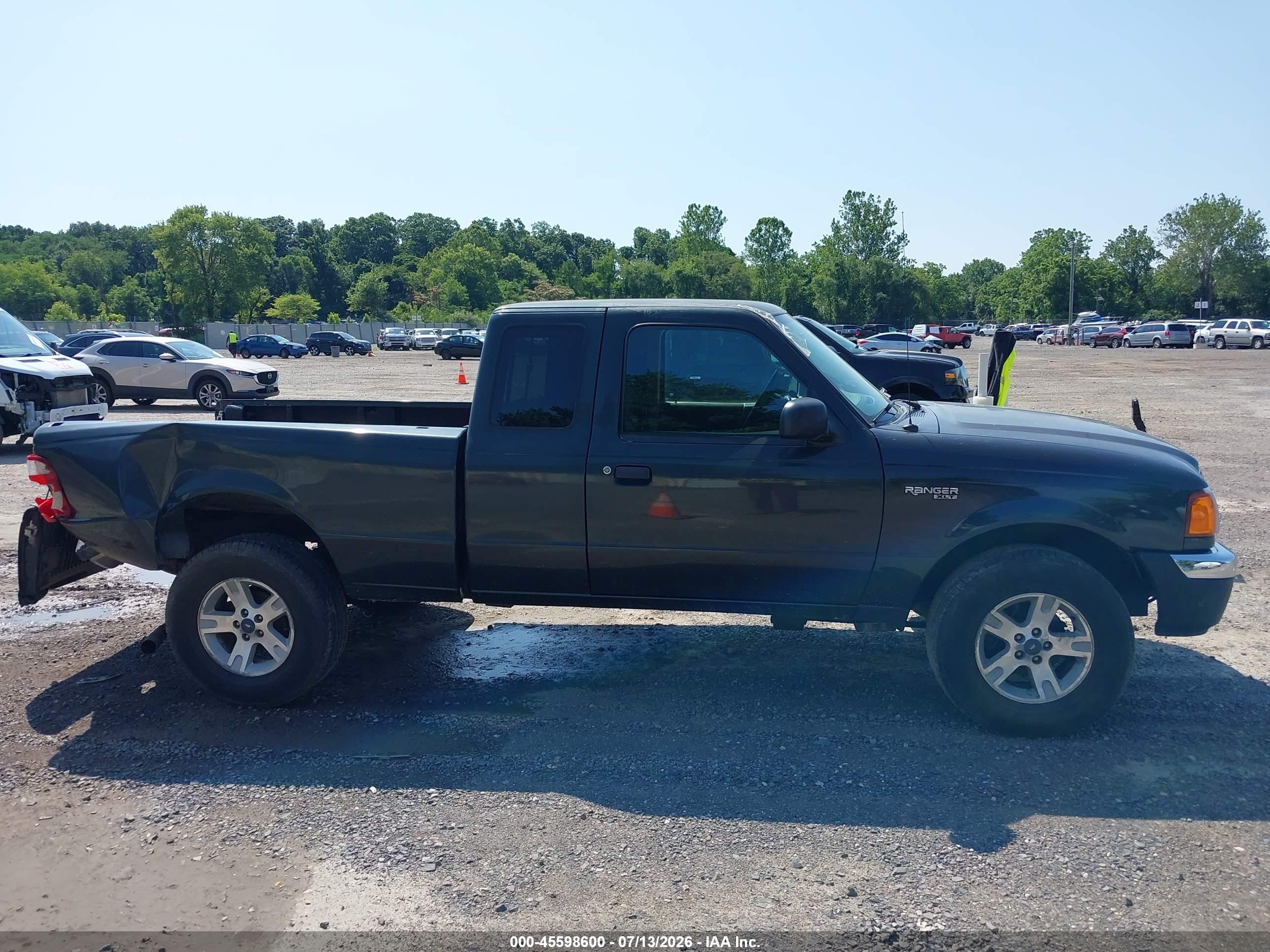 2005 Ford Ranger Edge/xl/xlt Blue vin: 1FTYR15E35PB11255