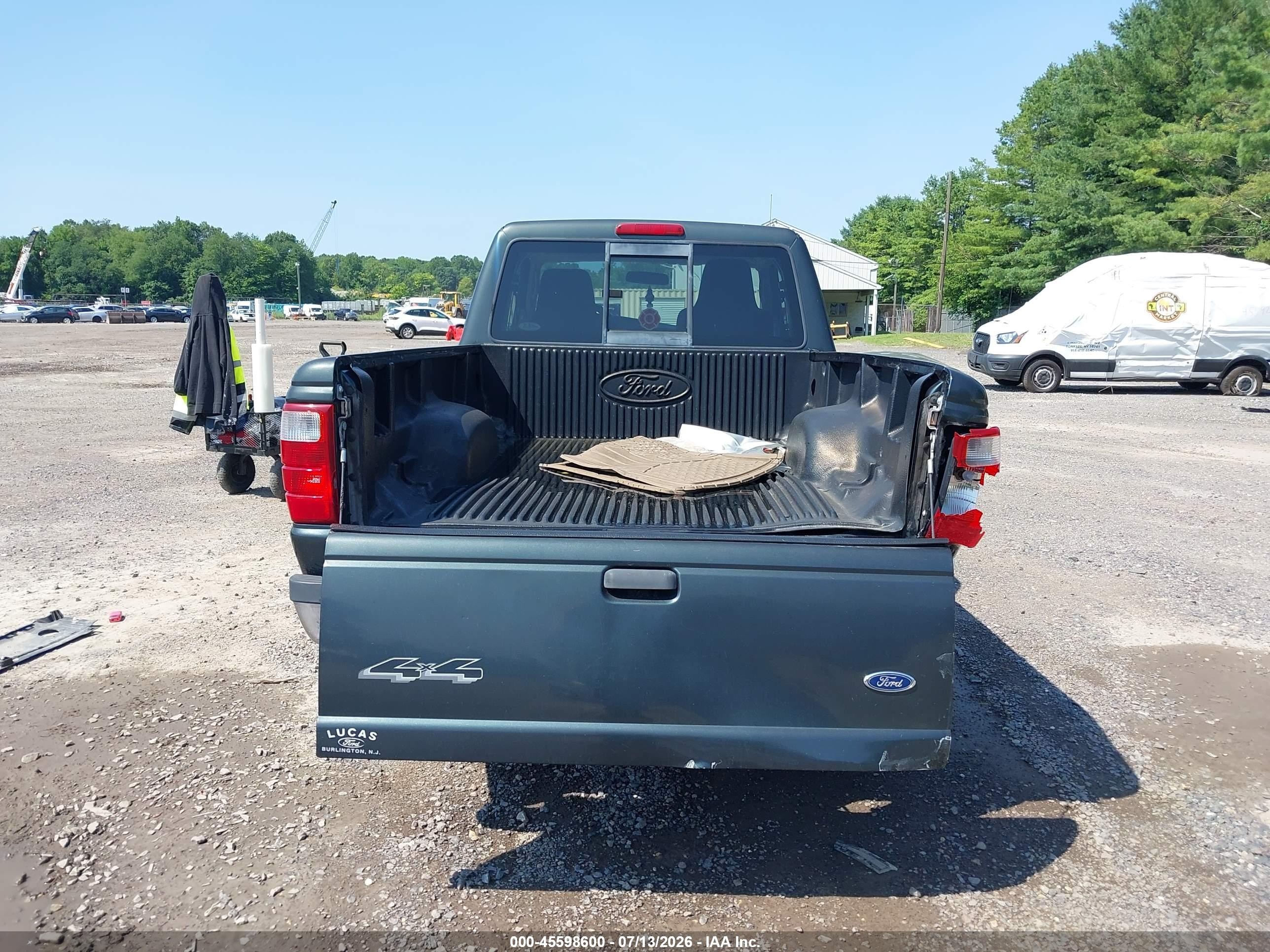 2005 Ford Ranger Edge/xl/xlt Blue vin: 1FTYR15E35PB11255