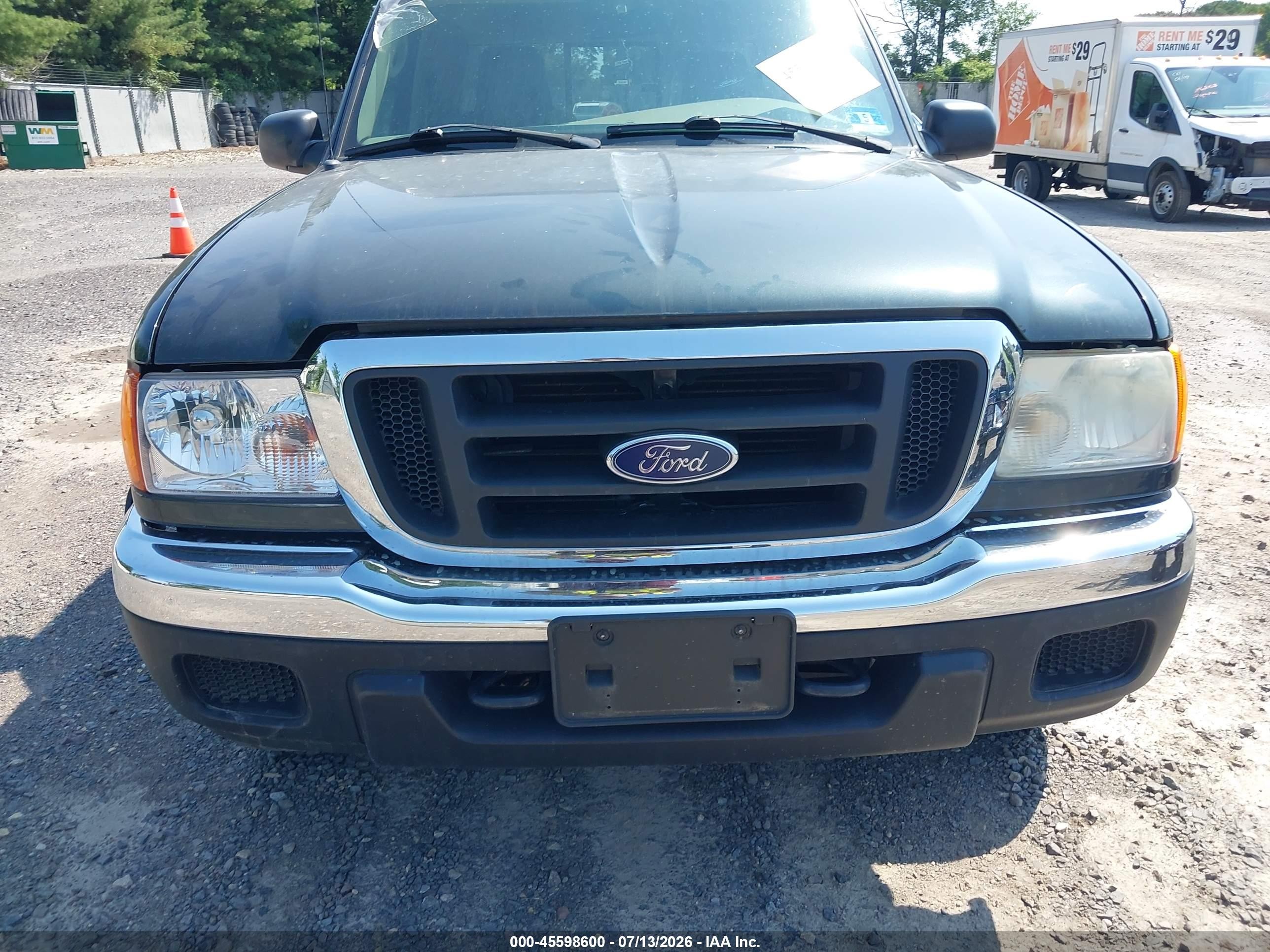 2005 Ford Ranger Edge/xl/xlt Blue vin: 1FTYR15E35PB11255