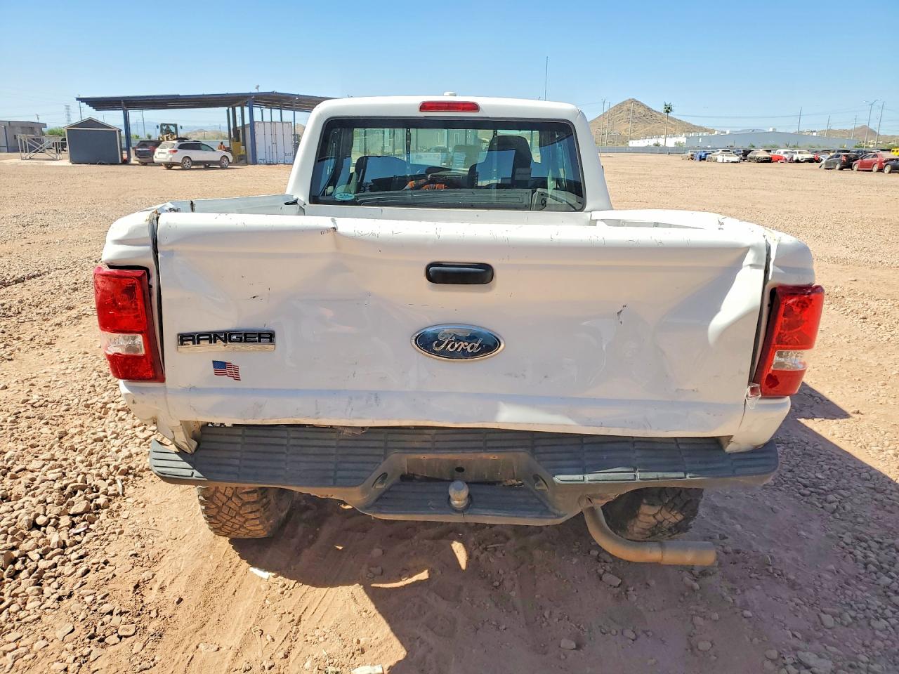 2008 Ford Ranger Белый vin: 1FTYR15E38PA26503