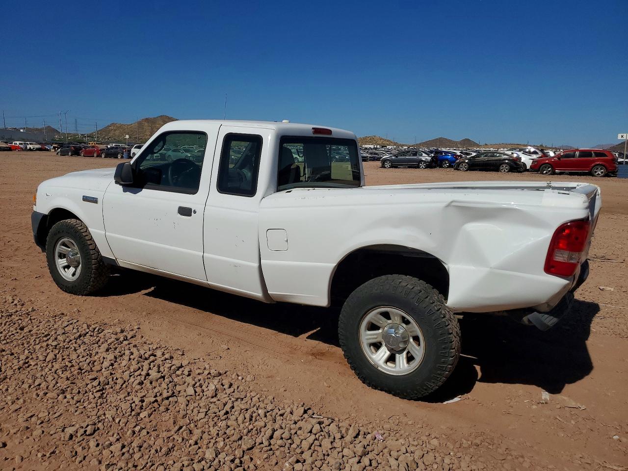 2008 Ford Ranger Белый vin: 1FTYR15E38PA26503