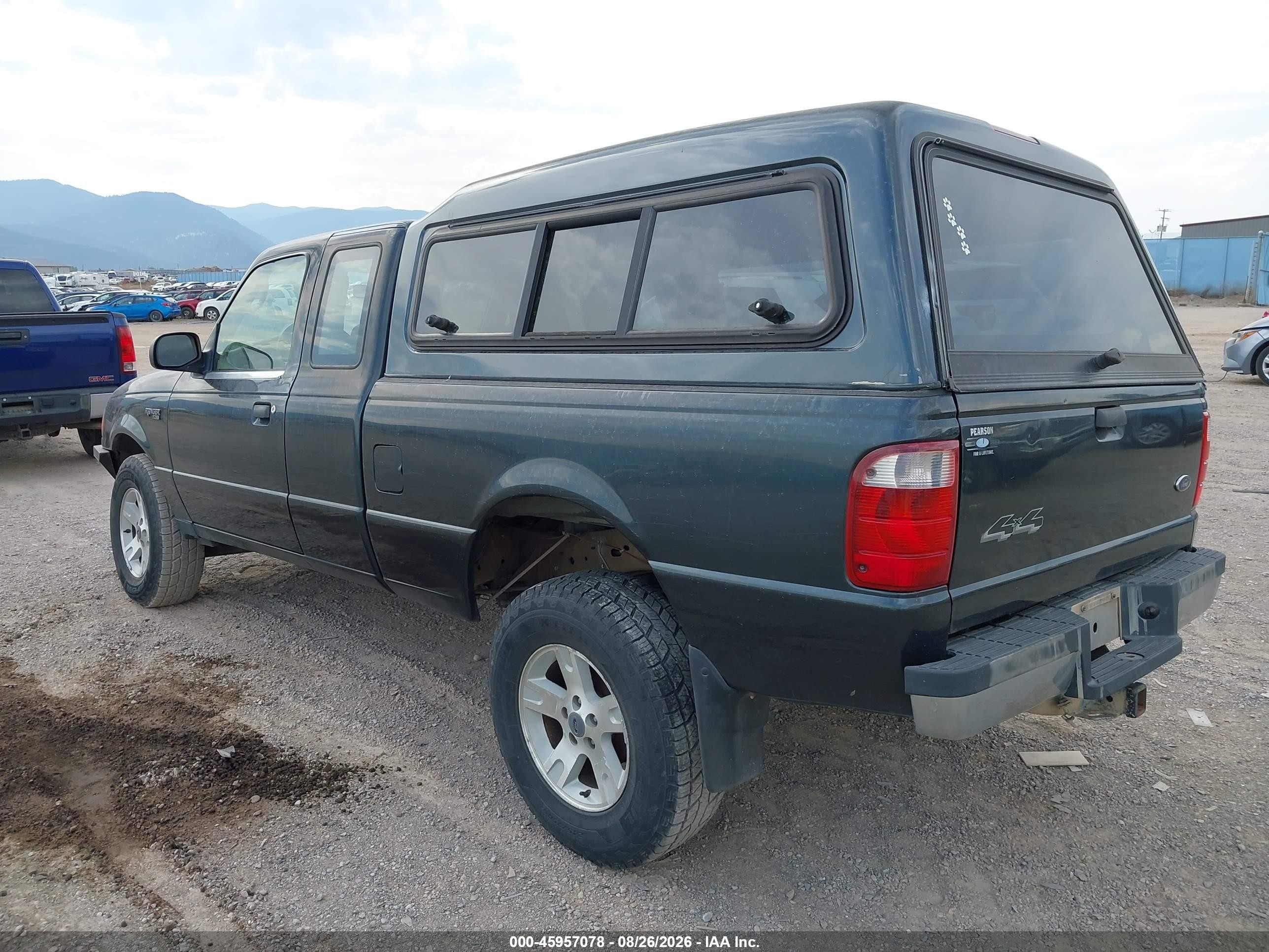 2004 Ford Ranger Xlt Green vin: 1FTYR15E54PA38971