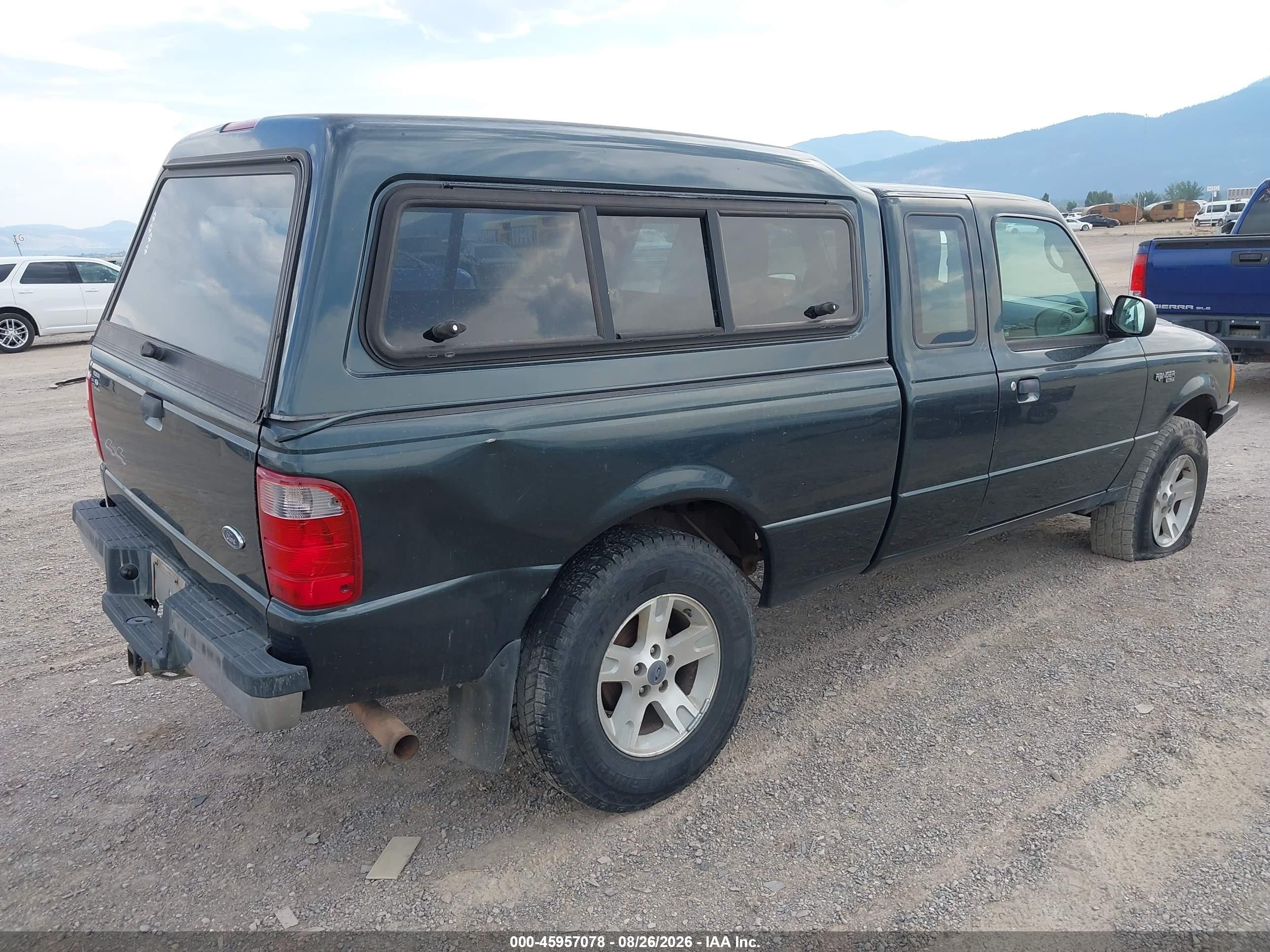 2004 Ford Ranger Xlt Green vin: 1FTYR15E54PA38971