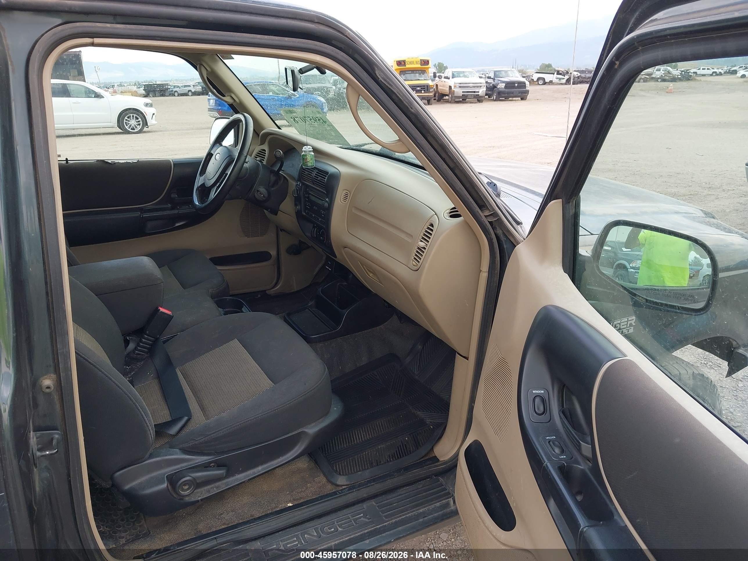 2004 Ford Ranger Xlt Green vin: 1FTYR15E54PA38971