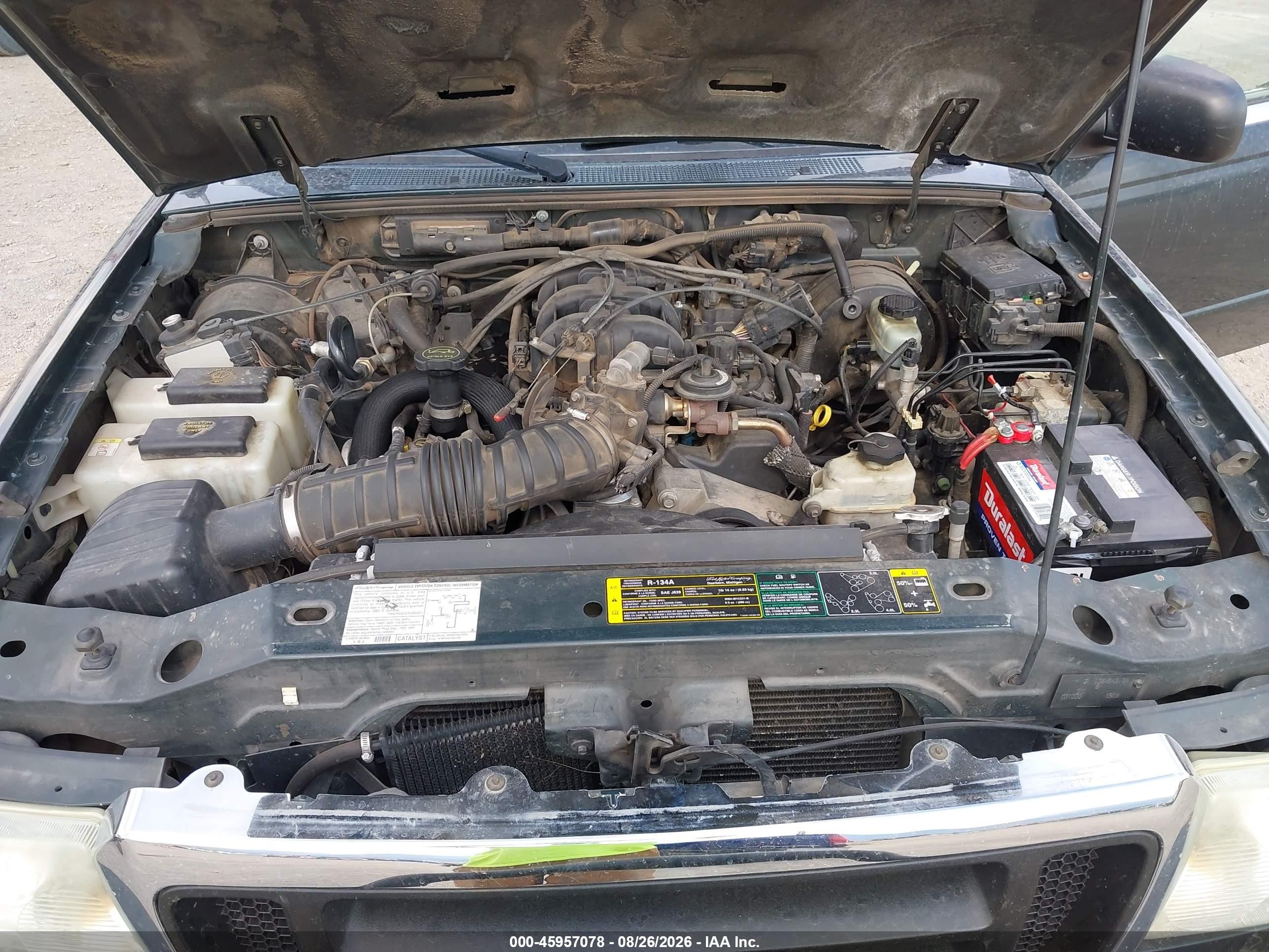 2004 Ford Ranger Xlt Green vin: 1FTYR15E54PA38971