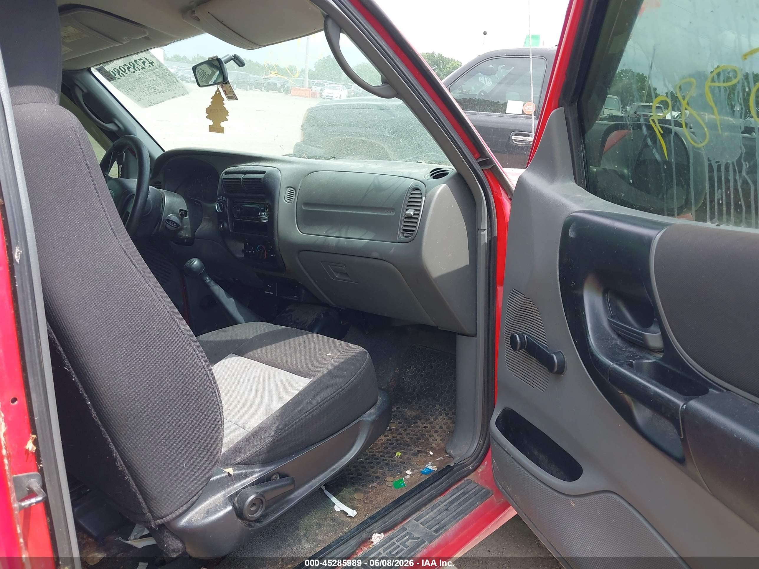 2004 Ford Ranger Xlt Red vin: 1FTYR15E54PB36933