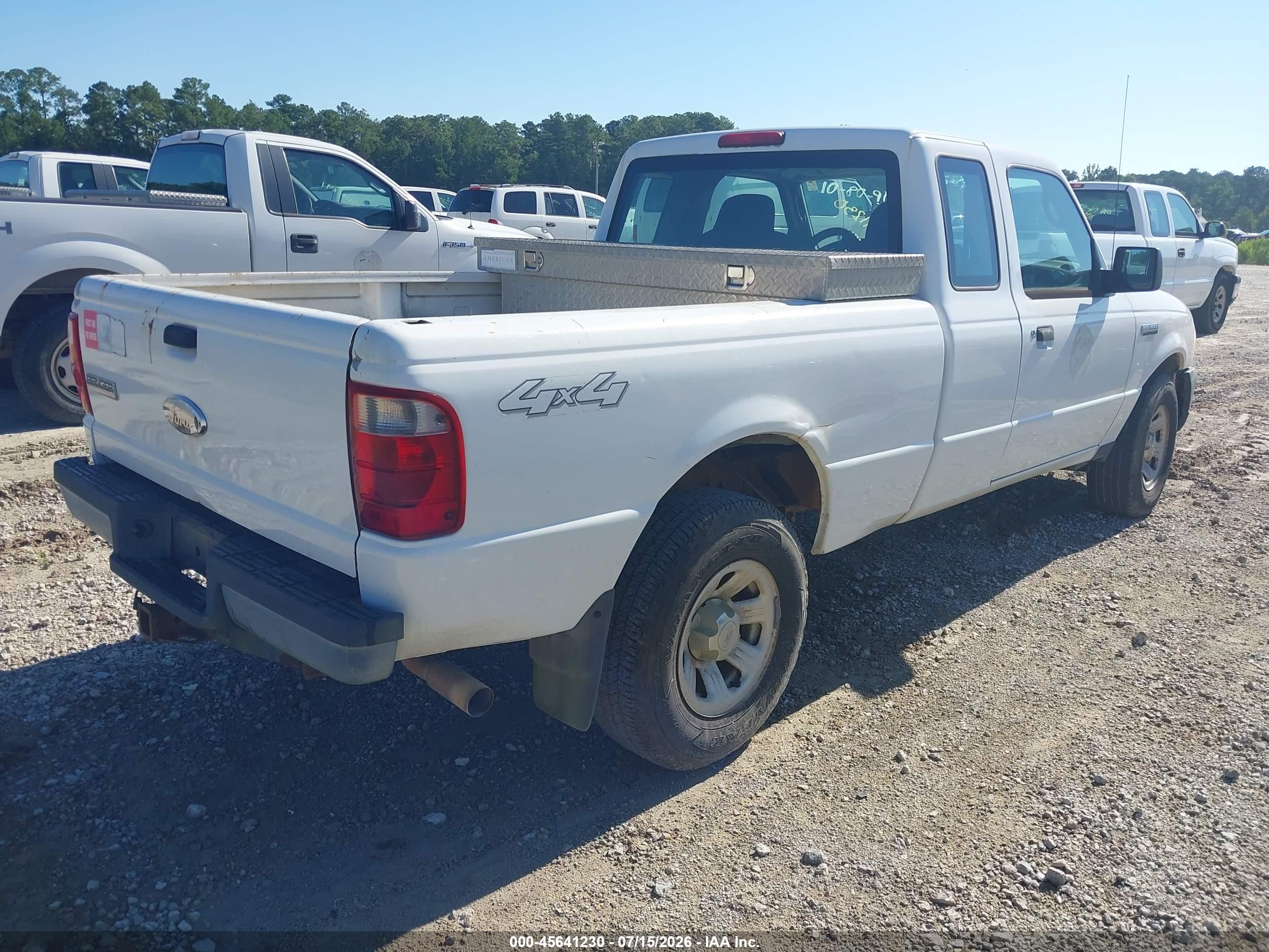2008 Ford Ranger Fx4 Off-rd/sport/xl/xlt White vin: 1FTYR15E58PB01346