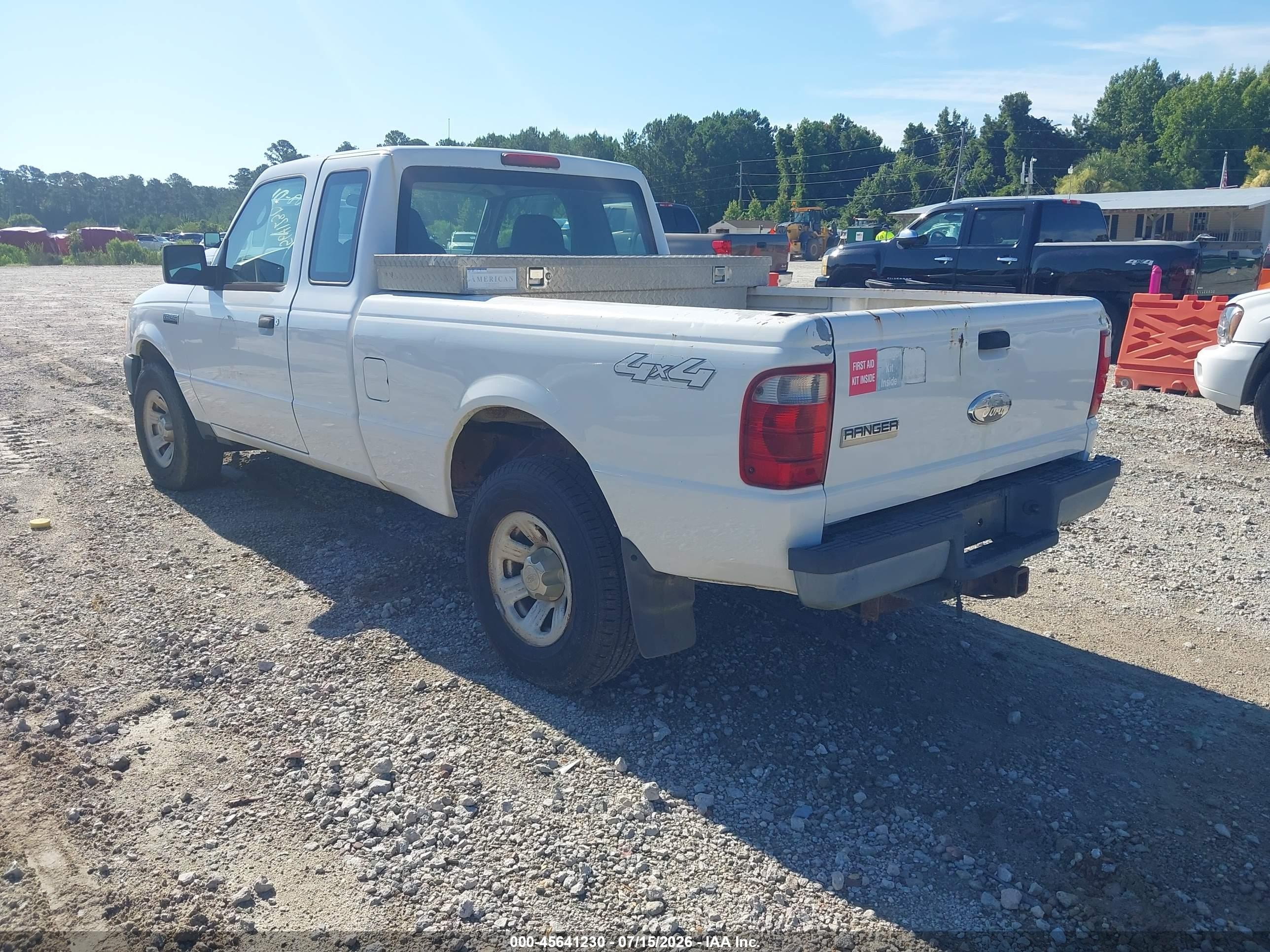 2008 Ford Ranger Fx4 Off-rd/sport/xl/xlt White vin: 1FTYR15E58PB01346