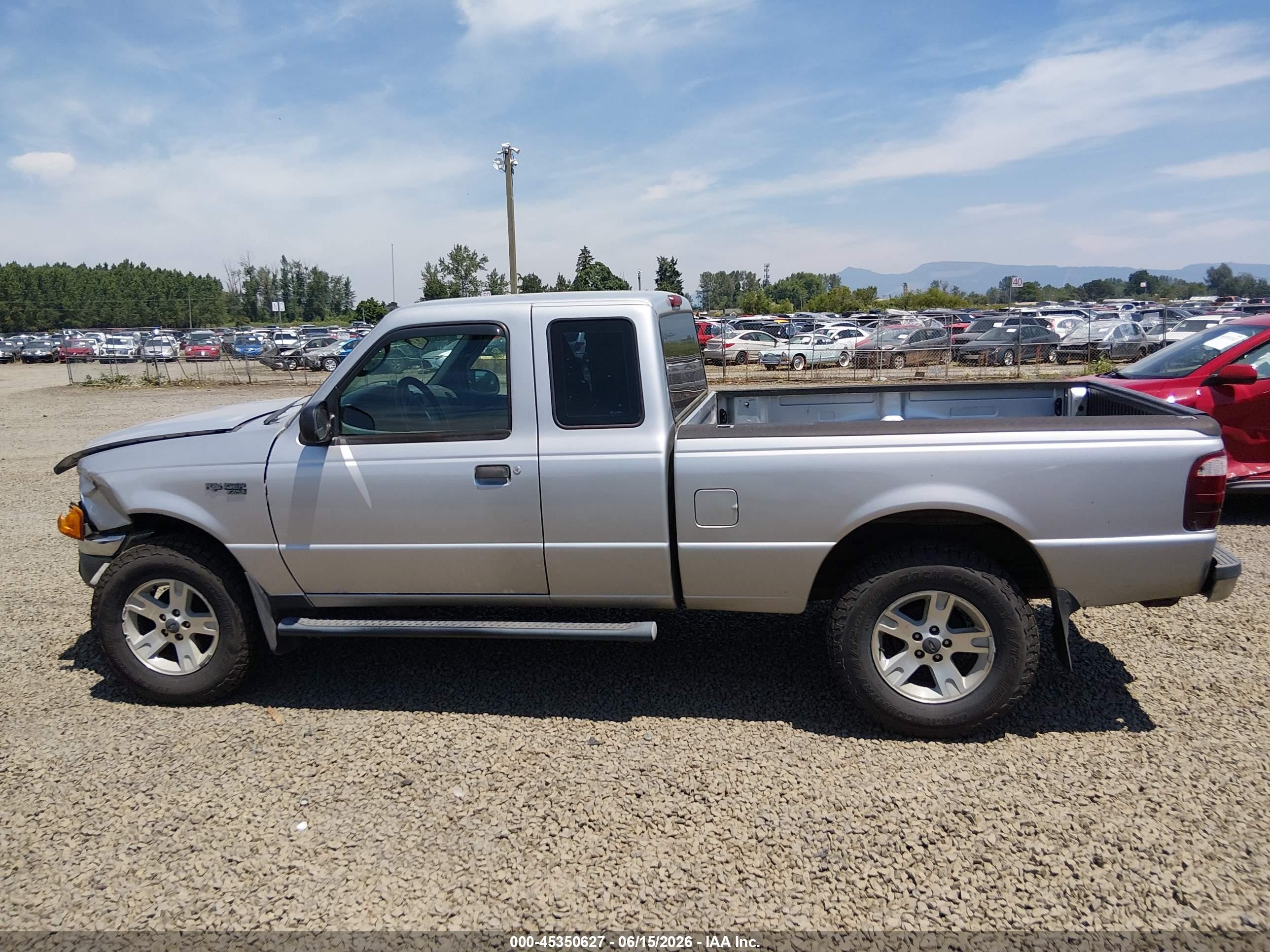 2005 Ford Ranger Edge/xl/xlt Silver vin: 1FTYR15E75PA40173