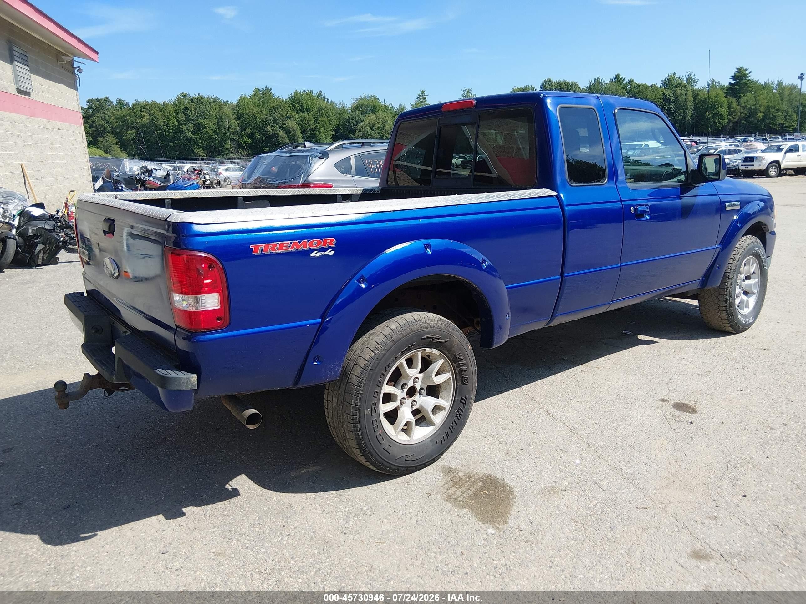 2006 Ford Ranger Fx4 Off-road/sport/xl/xlt Blue vin: 1FTYR15E76PA45679