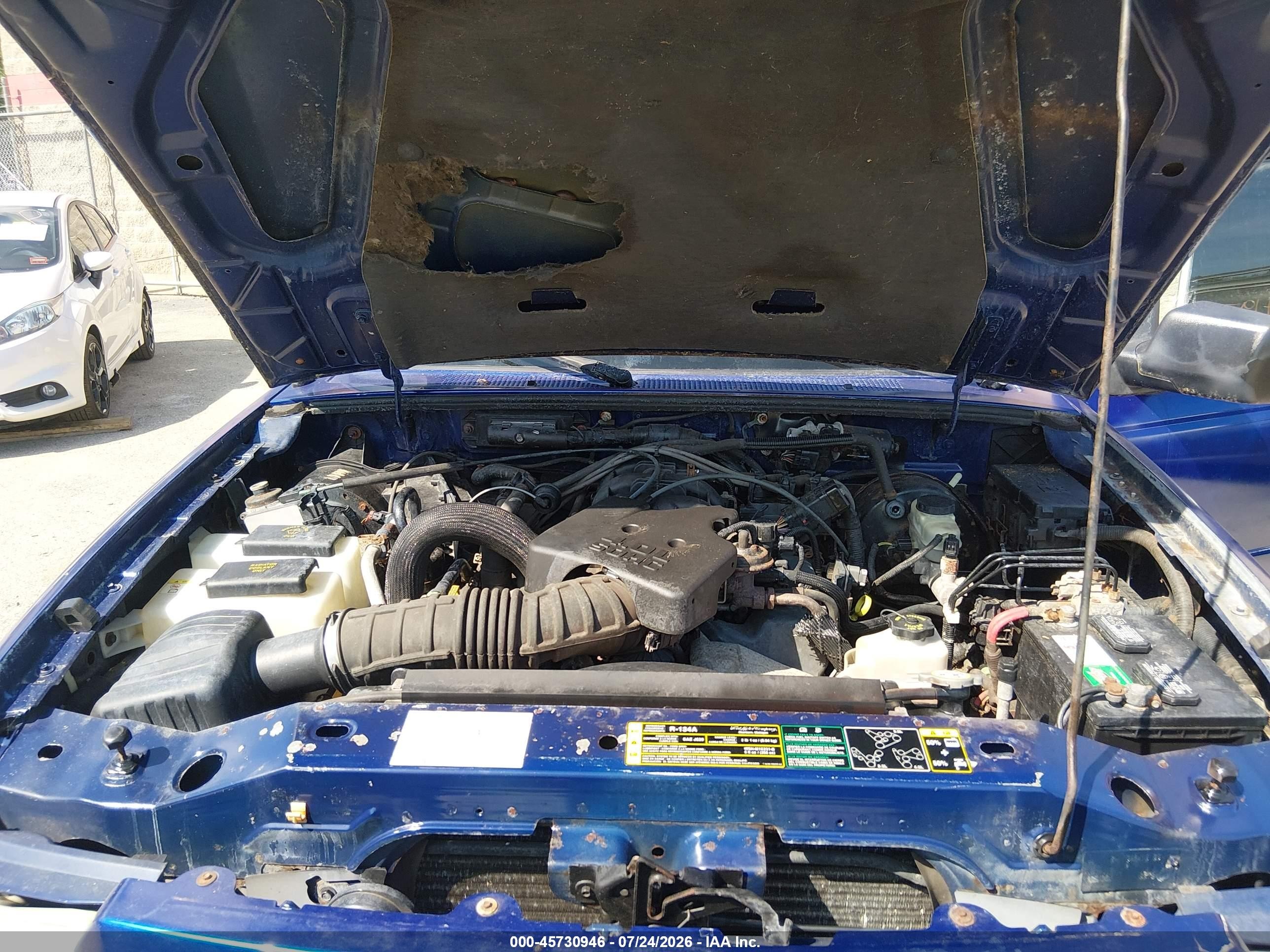 2006 Ford Ranger Fx4 Off-road/sport/xl/xlt Blue vin: 1FTYR15E76PA45679