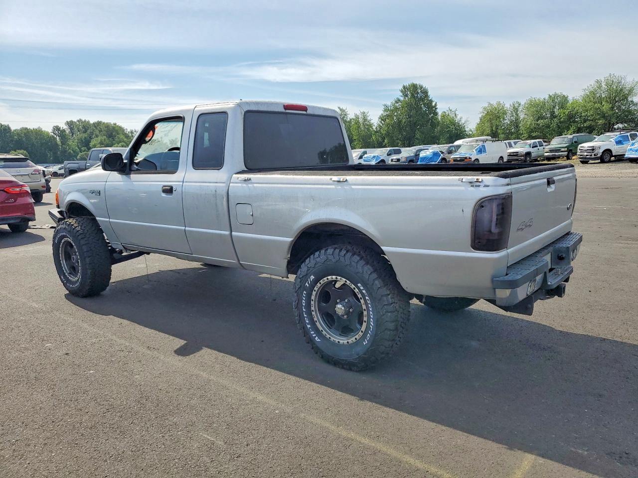 2004 Ford Ranger Super Cab Silver vin: 1FTYR15E84PB38014