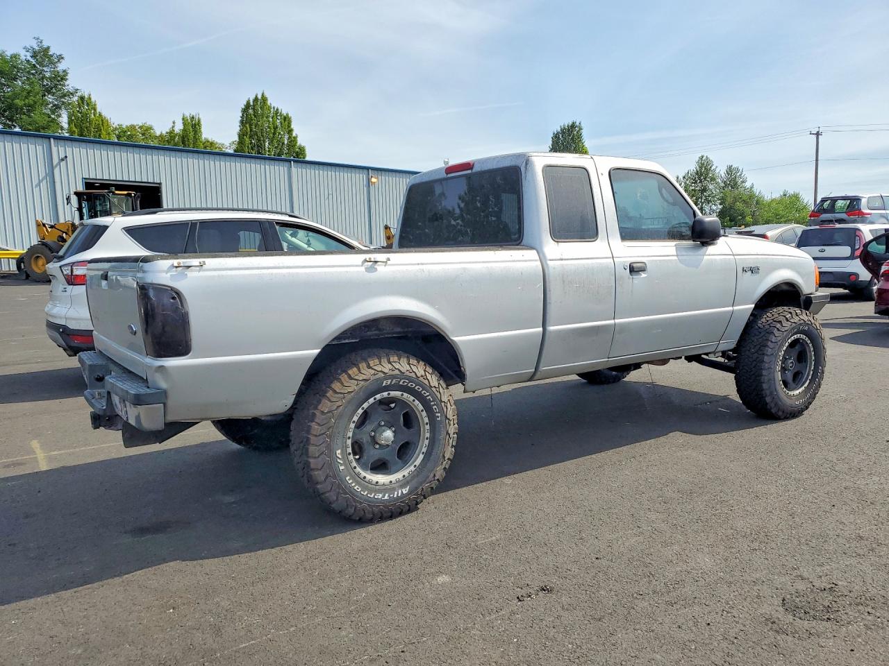 2004 Ford Ranger Super Cab Silver vin: 1FTYR15E84PB38014
