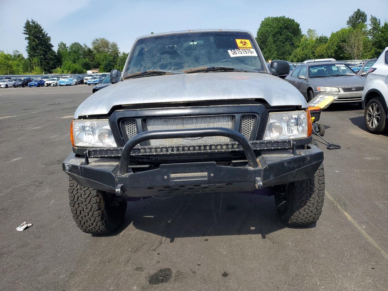 2004 Ford Ranger Super Cab Silver vin: 1FTYR15E84PB38014