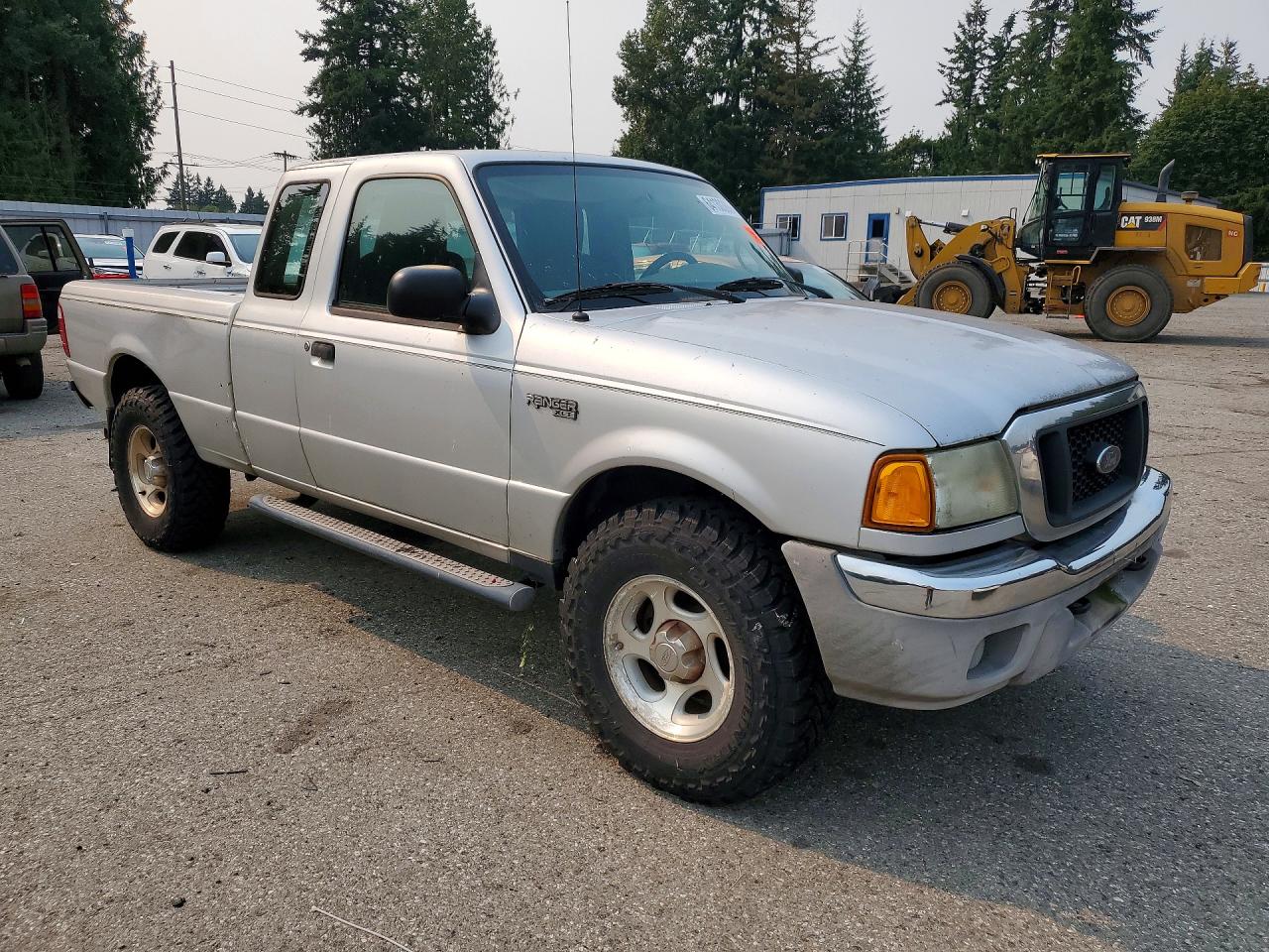 2005 Ford Ranger Super Cab Silver vin: 1FTYR15E85PB09436
