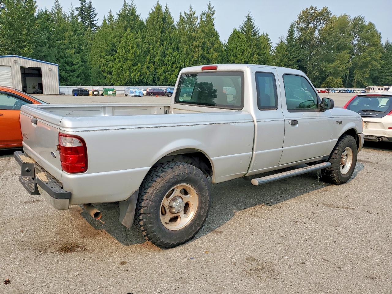 2005 Ford Ranger Super Cab Silver vin: 1FTYR15E85PB09436