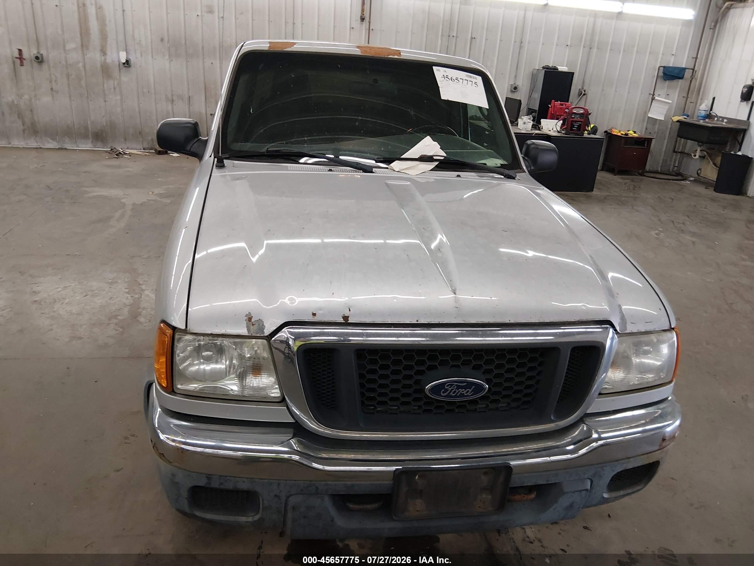 2004 Ford Ranger Xlt Silver vin: 1FTYR15E94PA24779