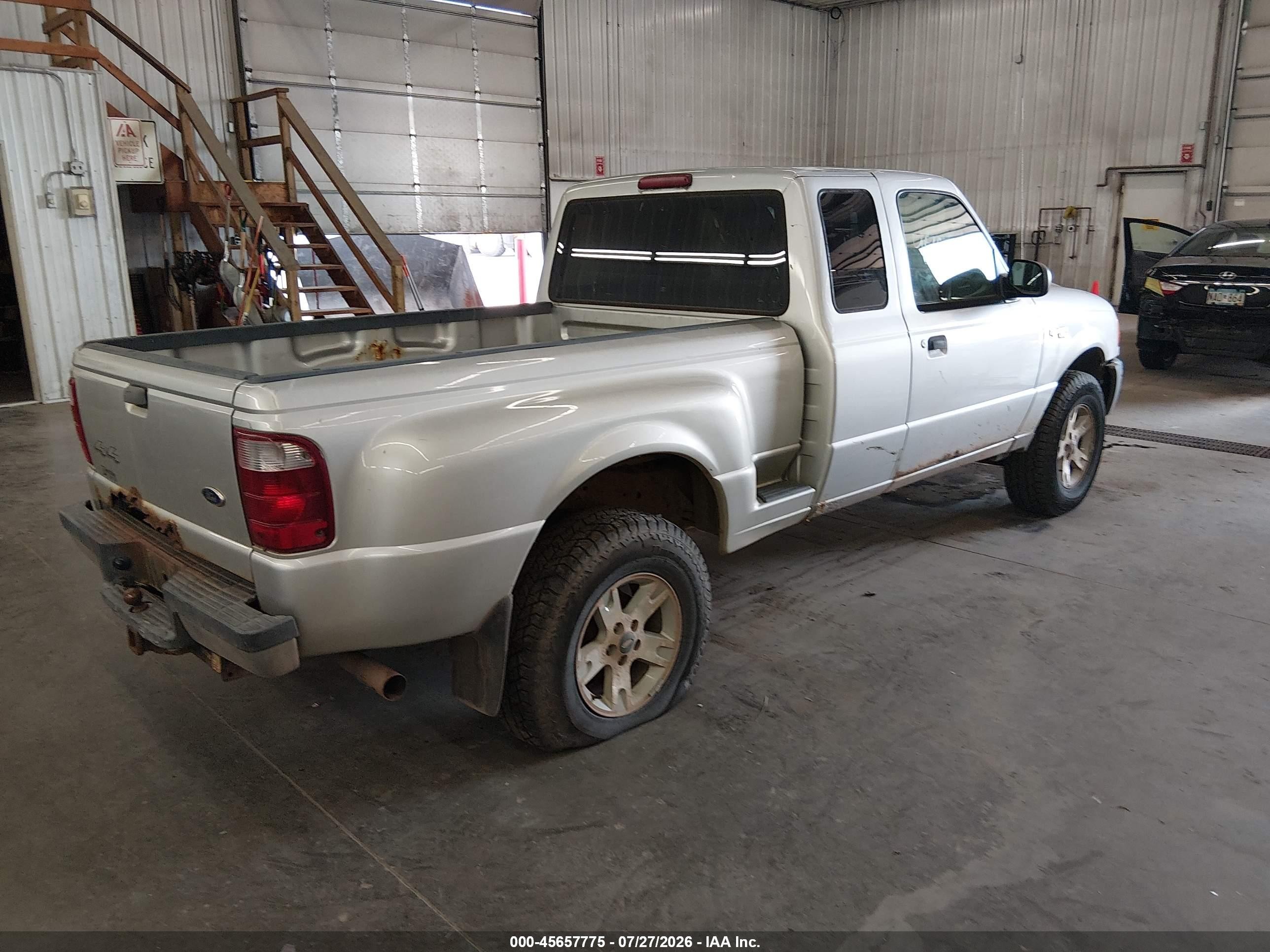 2004 Ford Ranger Xlt Silver vin: 1FTYR15E94PA24779