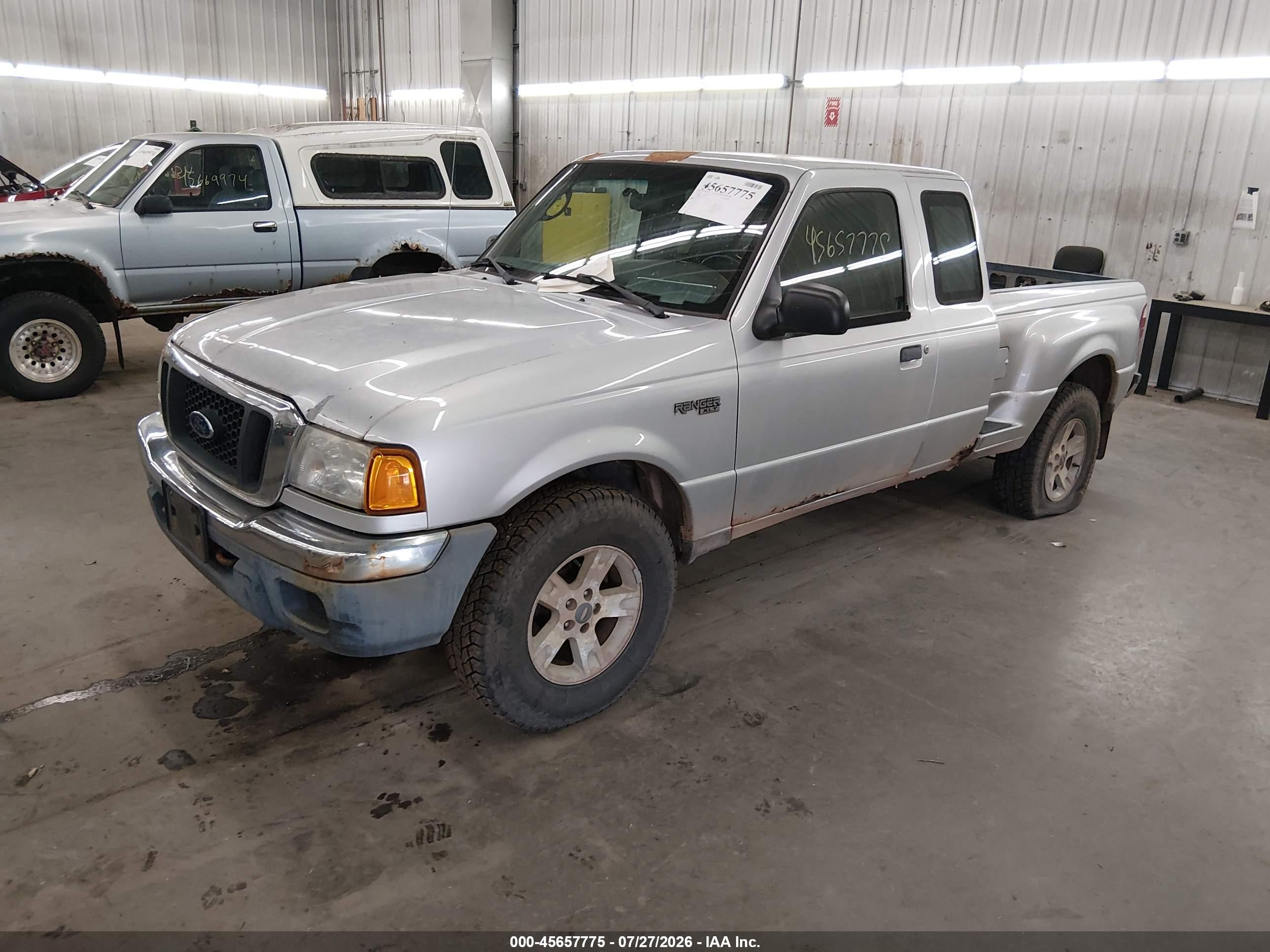 2004 Ford Ranger Xlt Silver vin: 1FTYR15E94PA24779