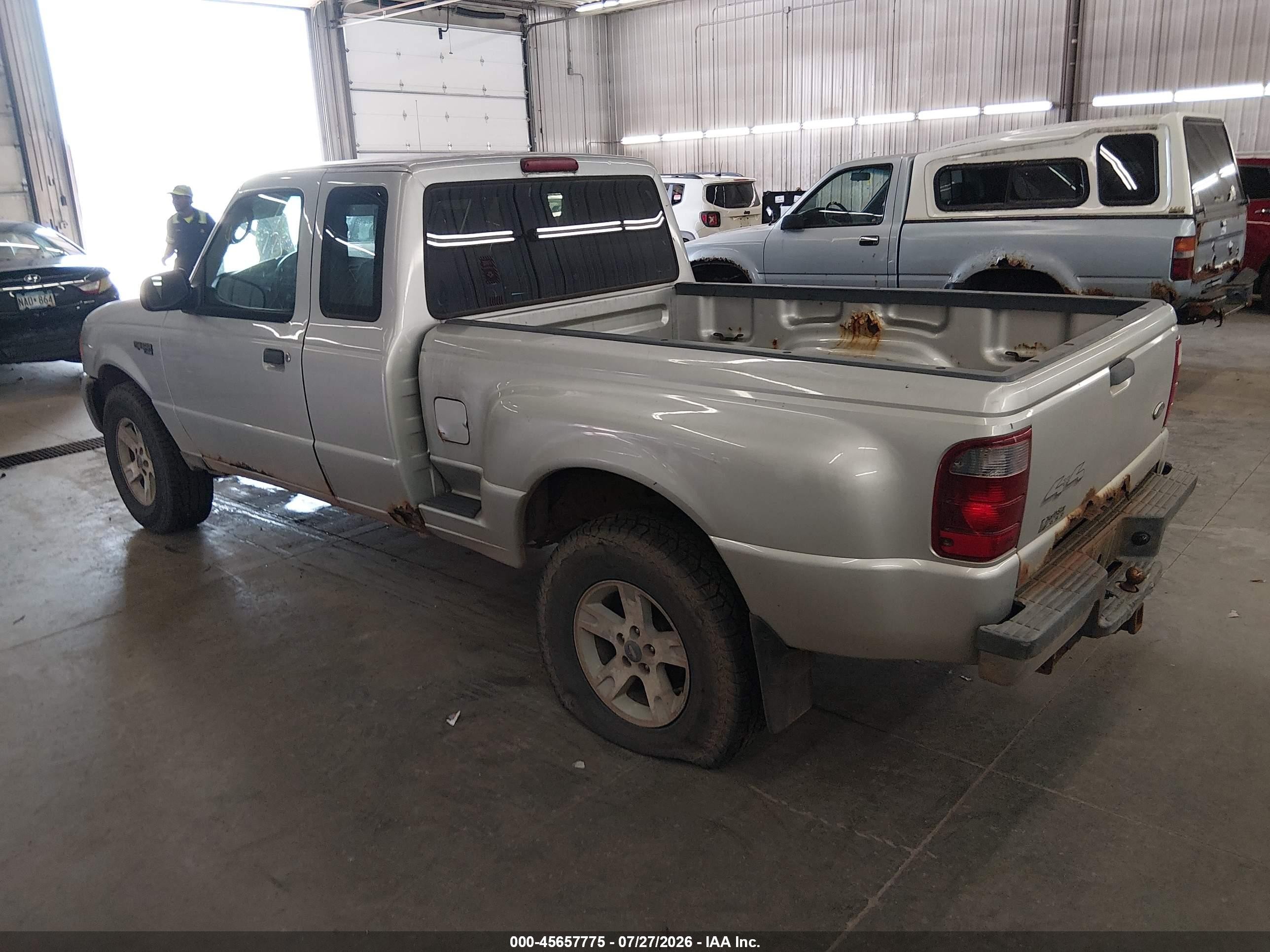 2004 Ford Ranger Xlt Silver vin: 1FTYR15E94PA24779
