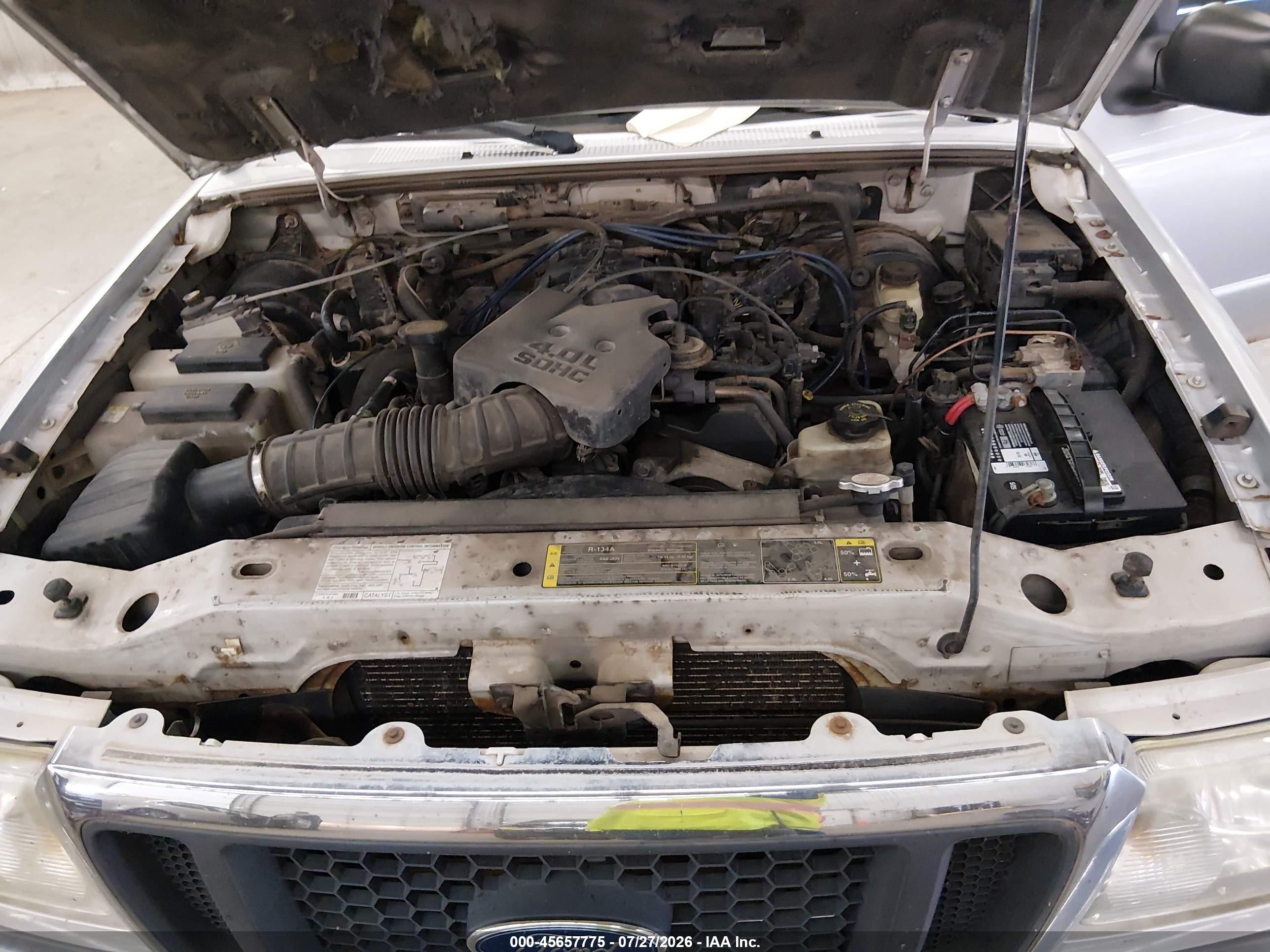 2004 Ford Ranger Xlt Silver vin: 1FTYR15E94PA24779
