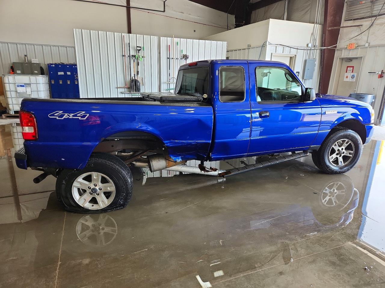 2006 Ford Ranger Super Cab Blue vin: 1FTYR15E96PA09220