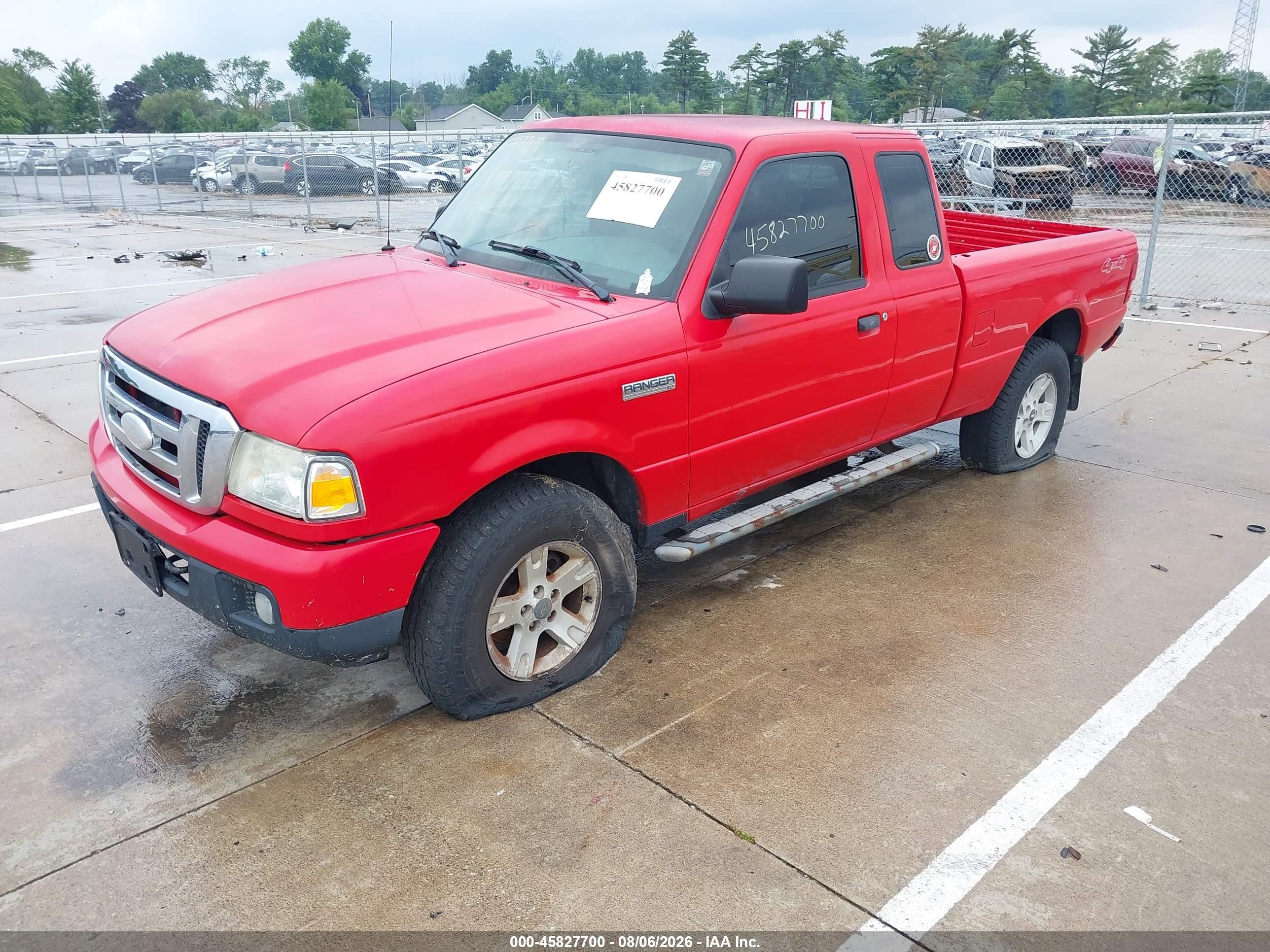 2006 Ford Ranger Fx4 Off-road/sport/xl/xlt Red vin: 1FTYR15E96PA76299