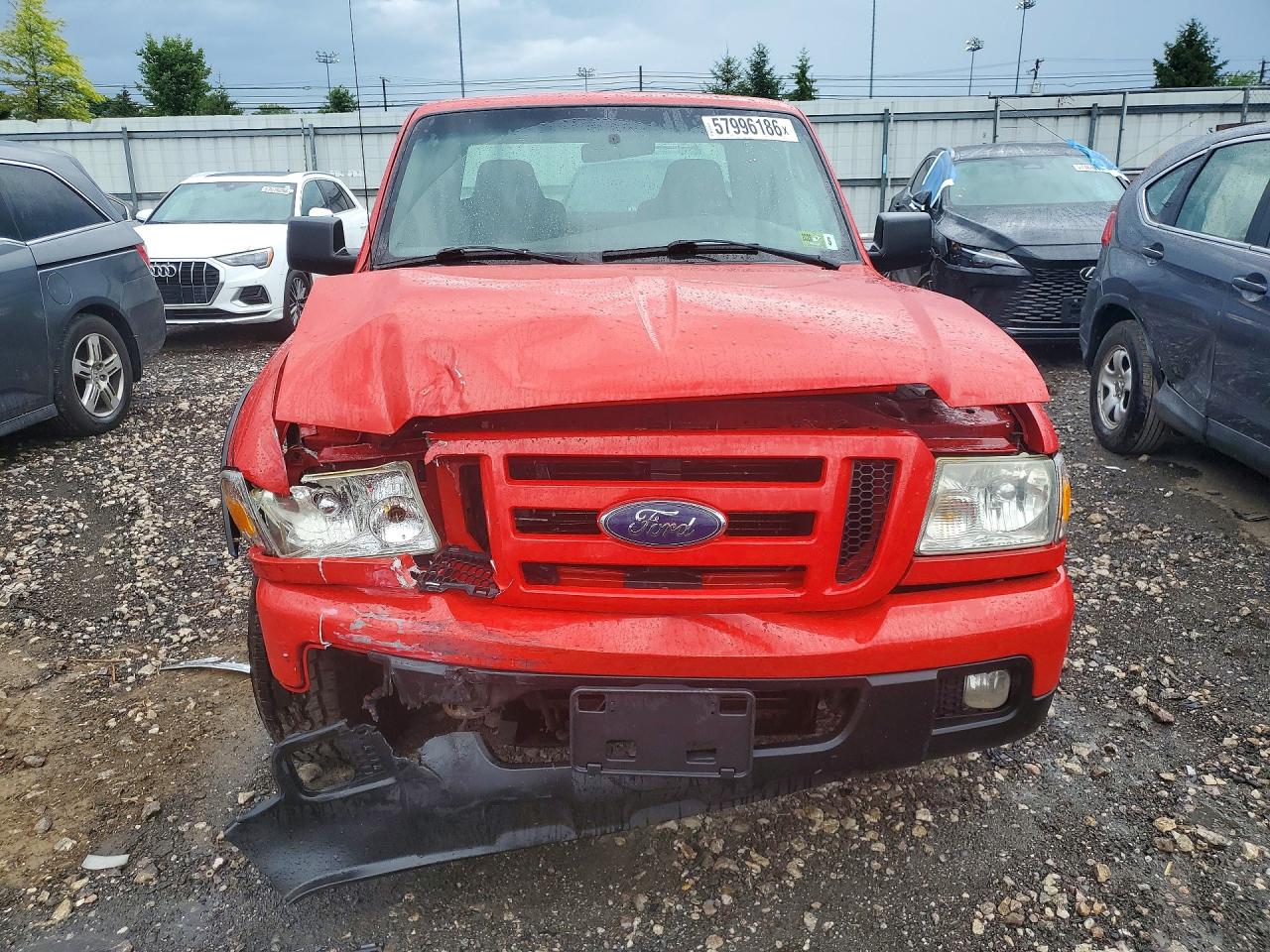 2008 Ford Ranger Super Cab Red vin: 1FTYR15E98PB04251