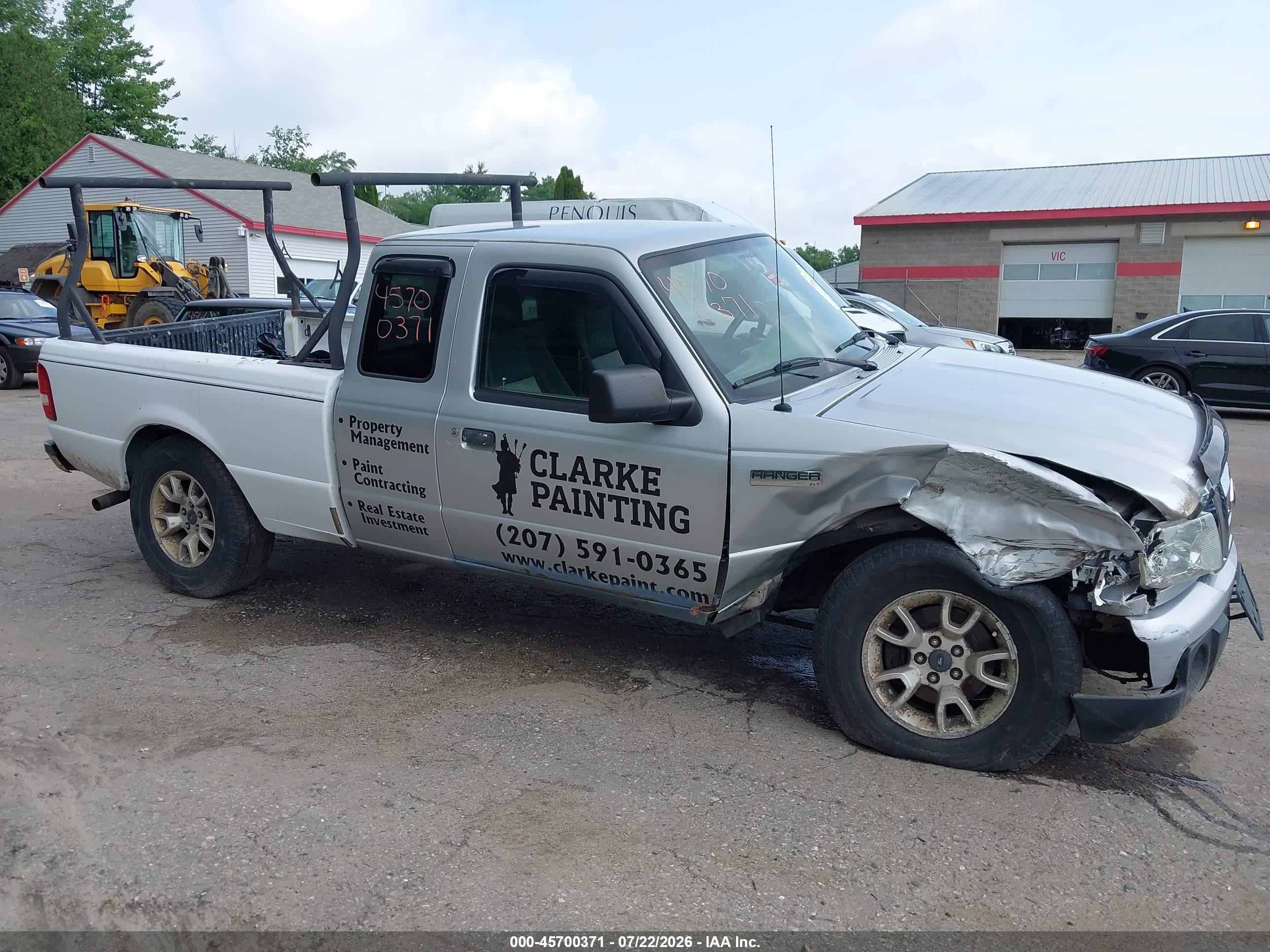 2008 Ford Ranger Fx4 Off-rd/sport/xl/xlt Silver vin: 1FTYR15EX8PA62172