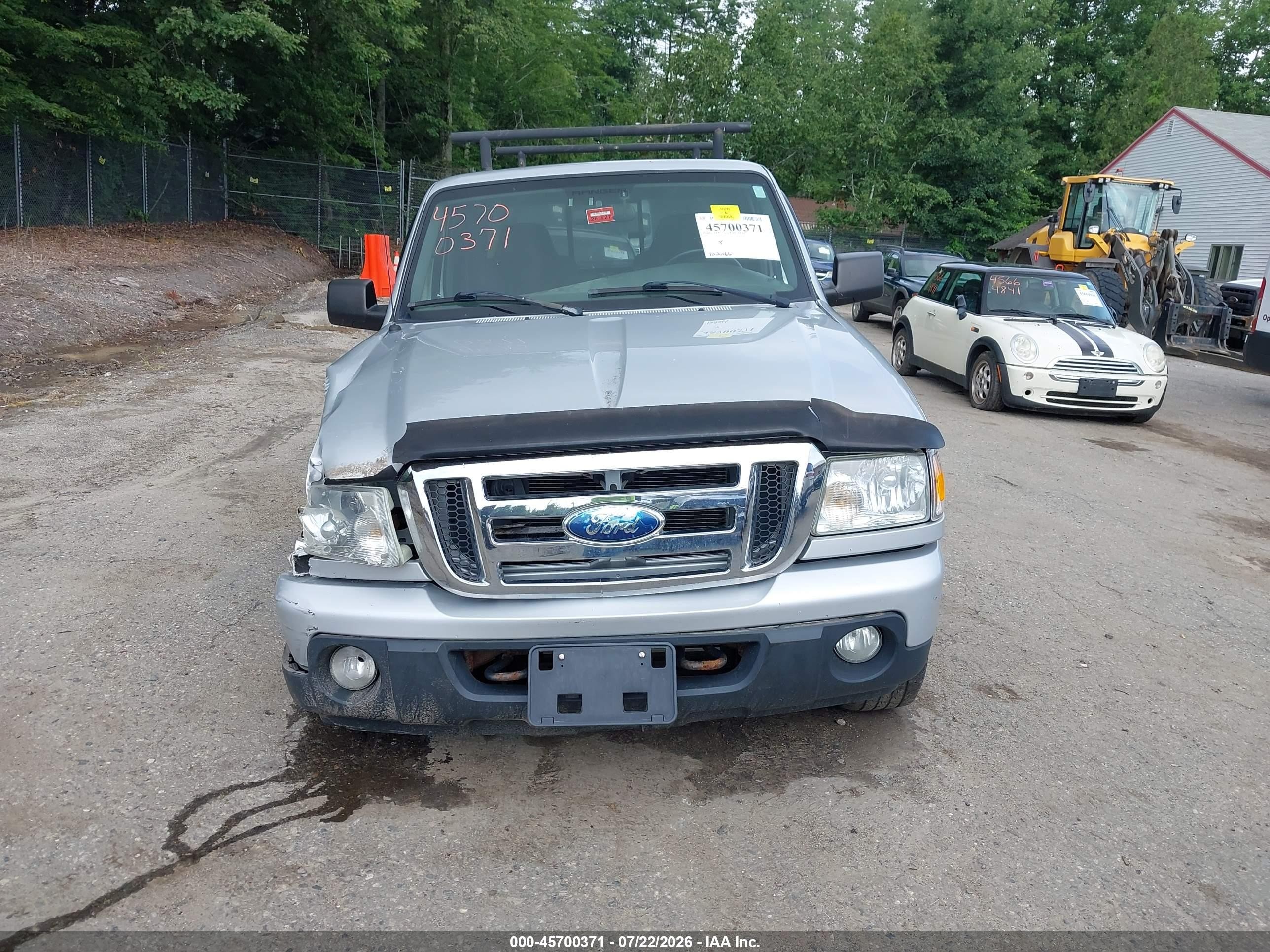 2008 Ford Ranger Fx4 Off-rd/sport/xl/xlt Silver vin: 1FTYR15EX8PA62172