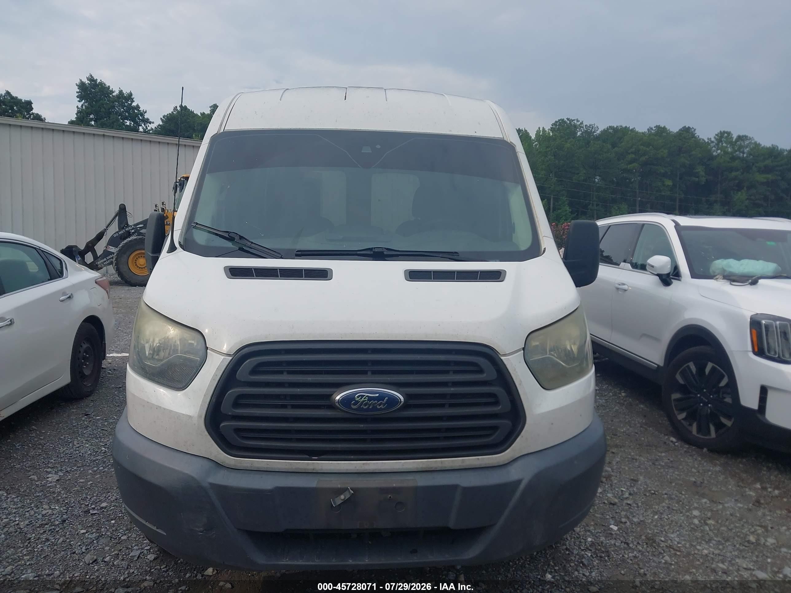 2016 Ford Transit-250   White vin: 1FTYR1CM1GKA35397
