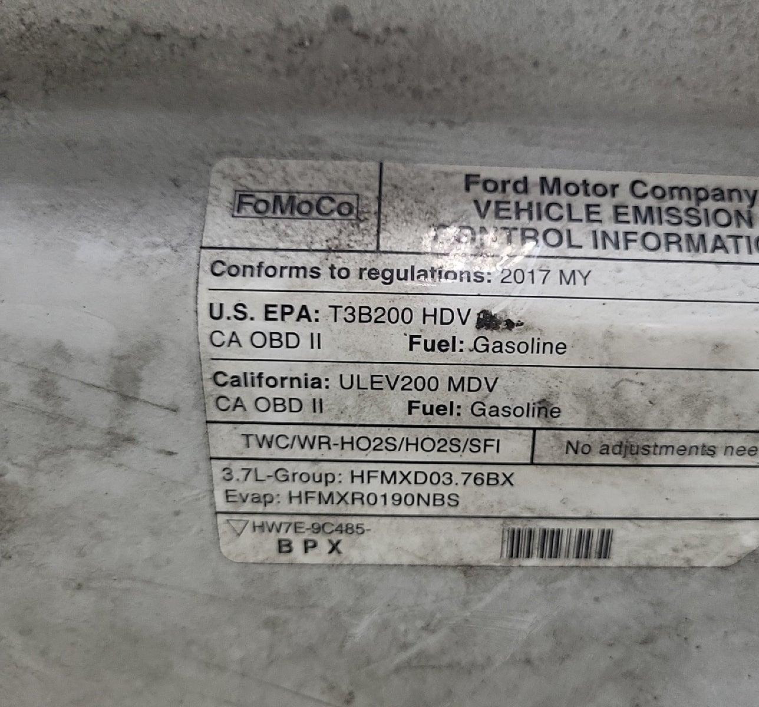2017 Ford Transit-250   vin: 1FTYR1CM2HKB33811