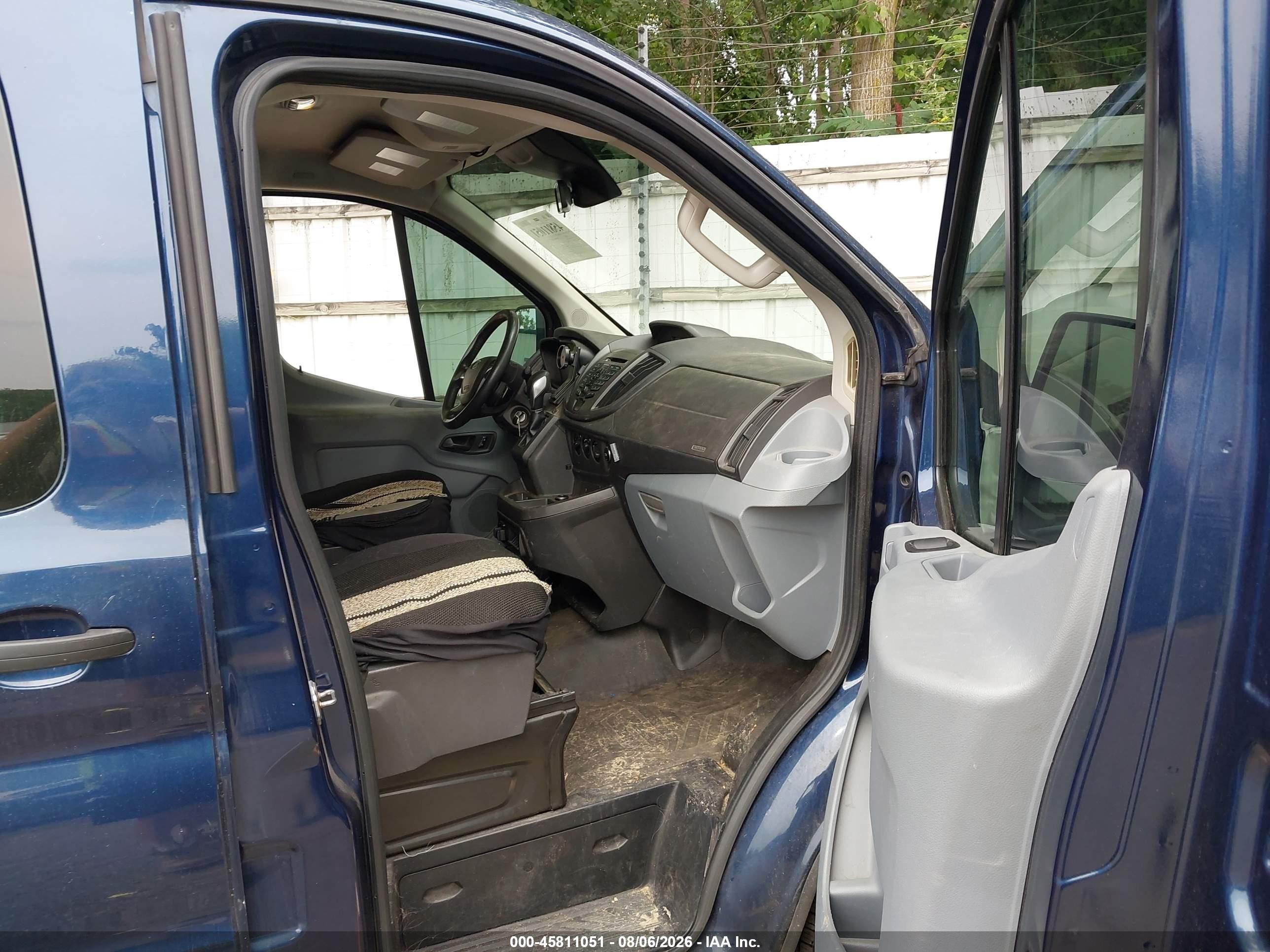 2015 Ford Transit-250 Синий vin: 1FTYR1YG0FKA24392