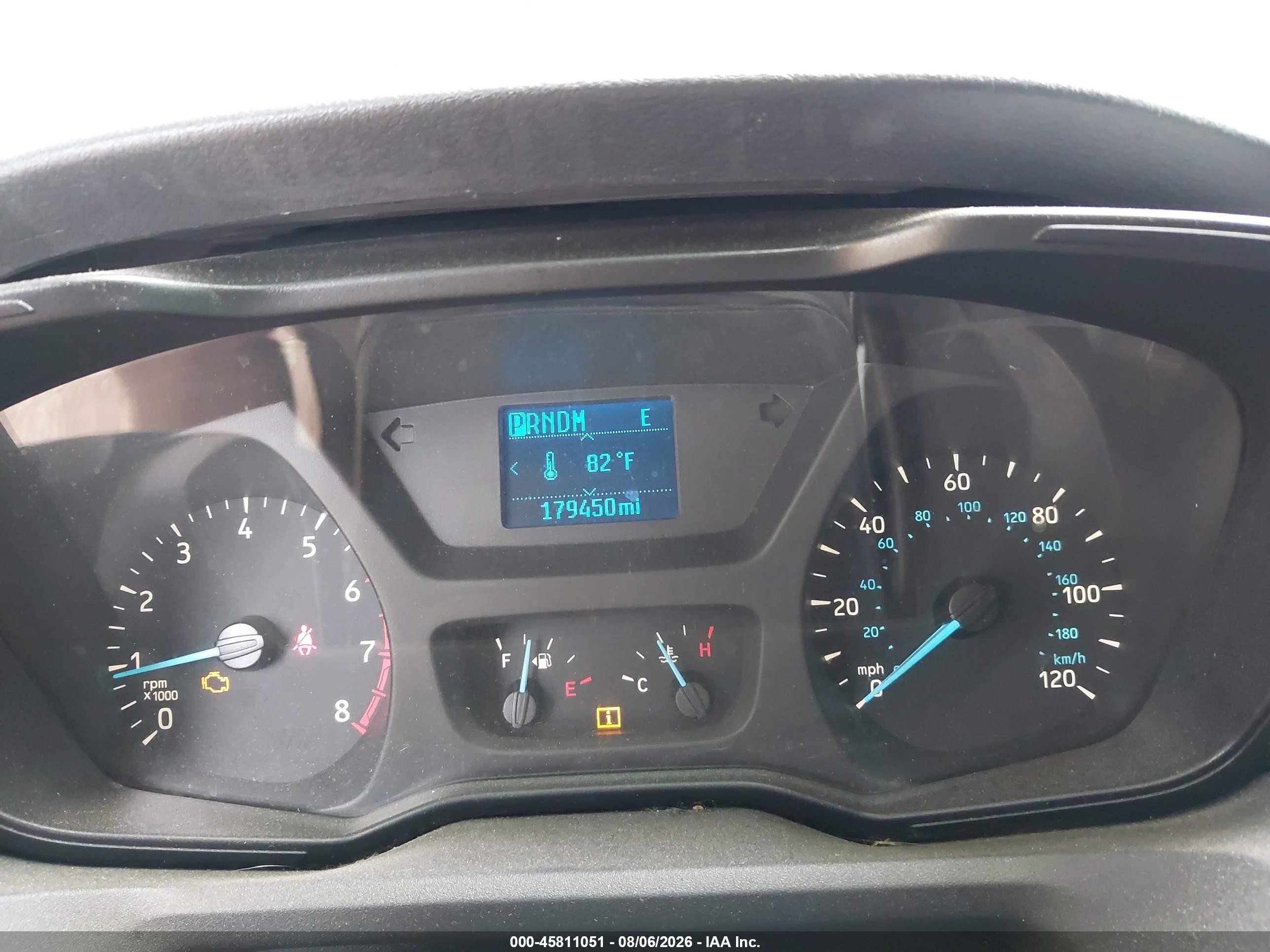 2015 Ford Transit-250 Синий vin: 1FTYR1YG0FKA24392