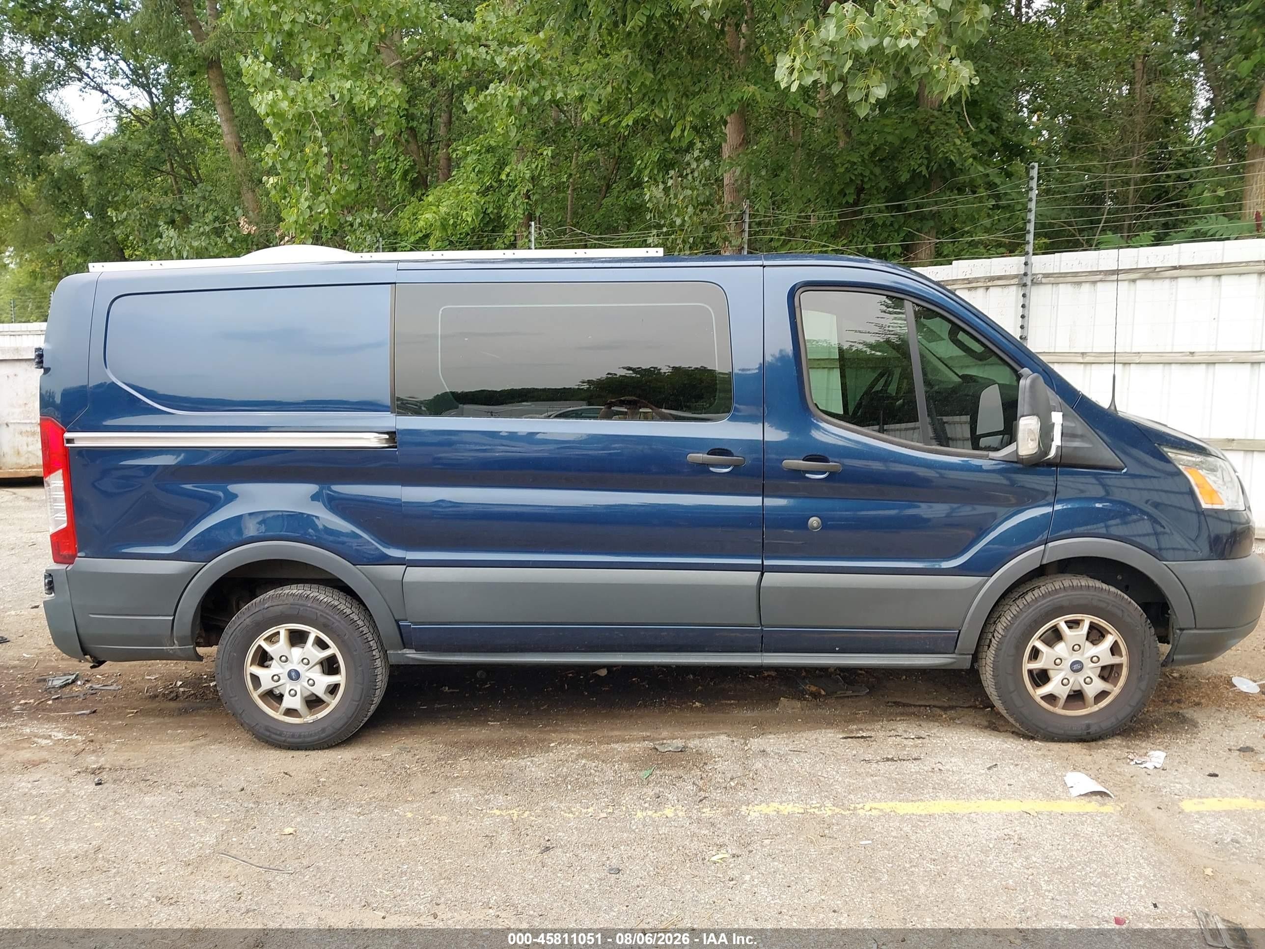2015 Ford Transit-250 Синий vin: 1FTYR1YG0FKA24392
