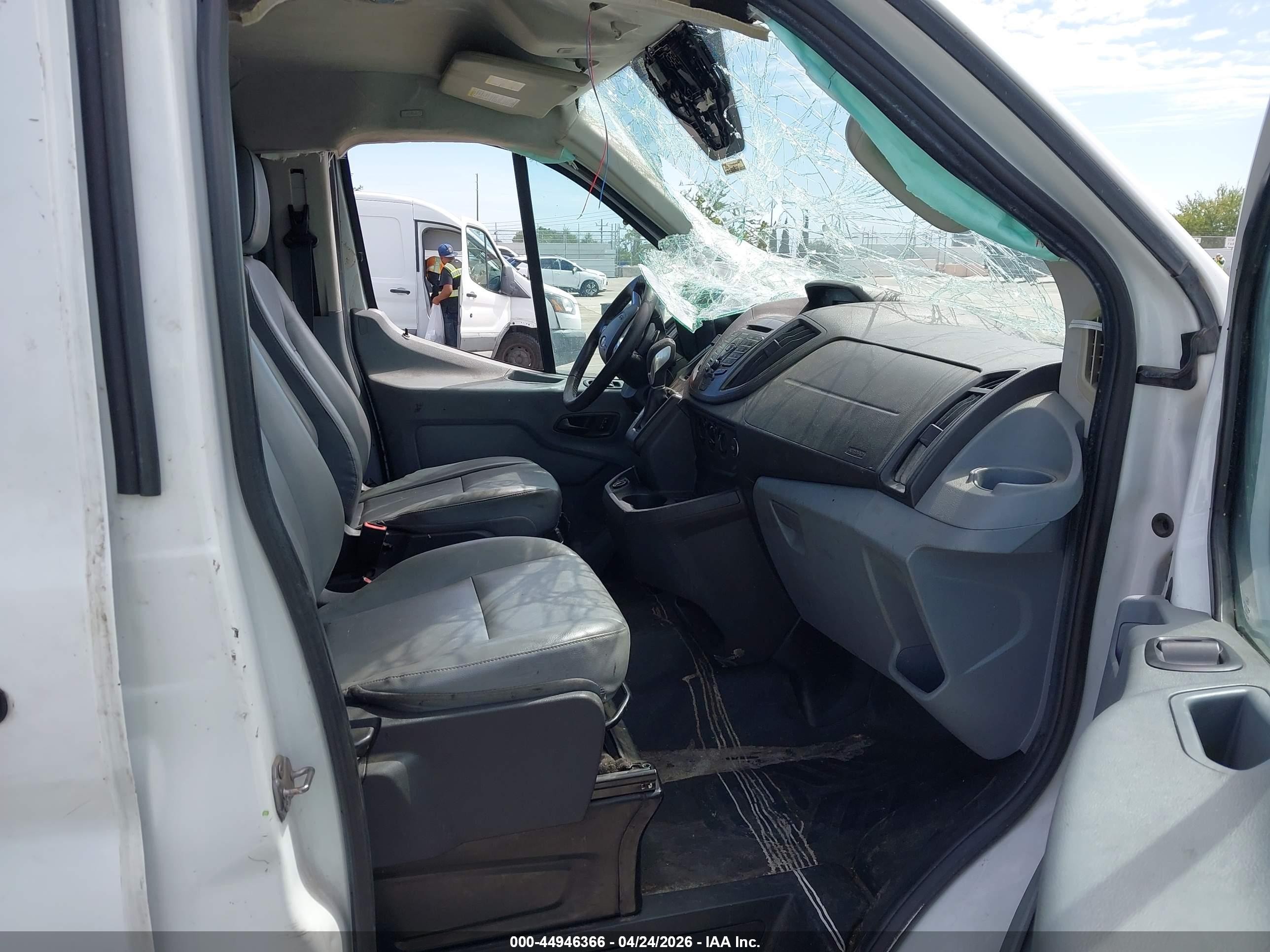 2017 Ford Transit-250 White vin: 1FTYR1YM5HKA25434