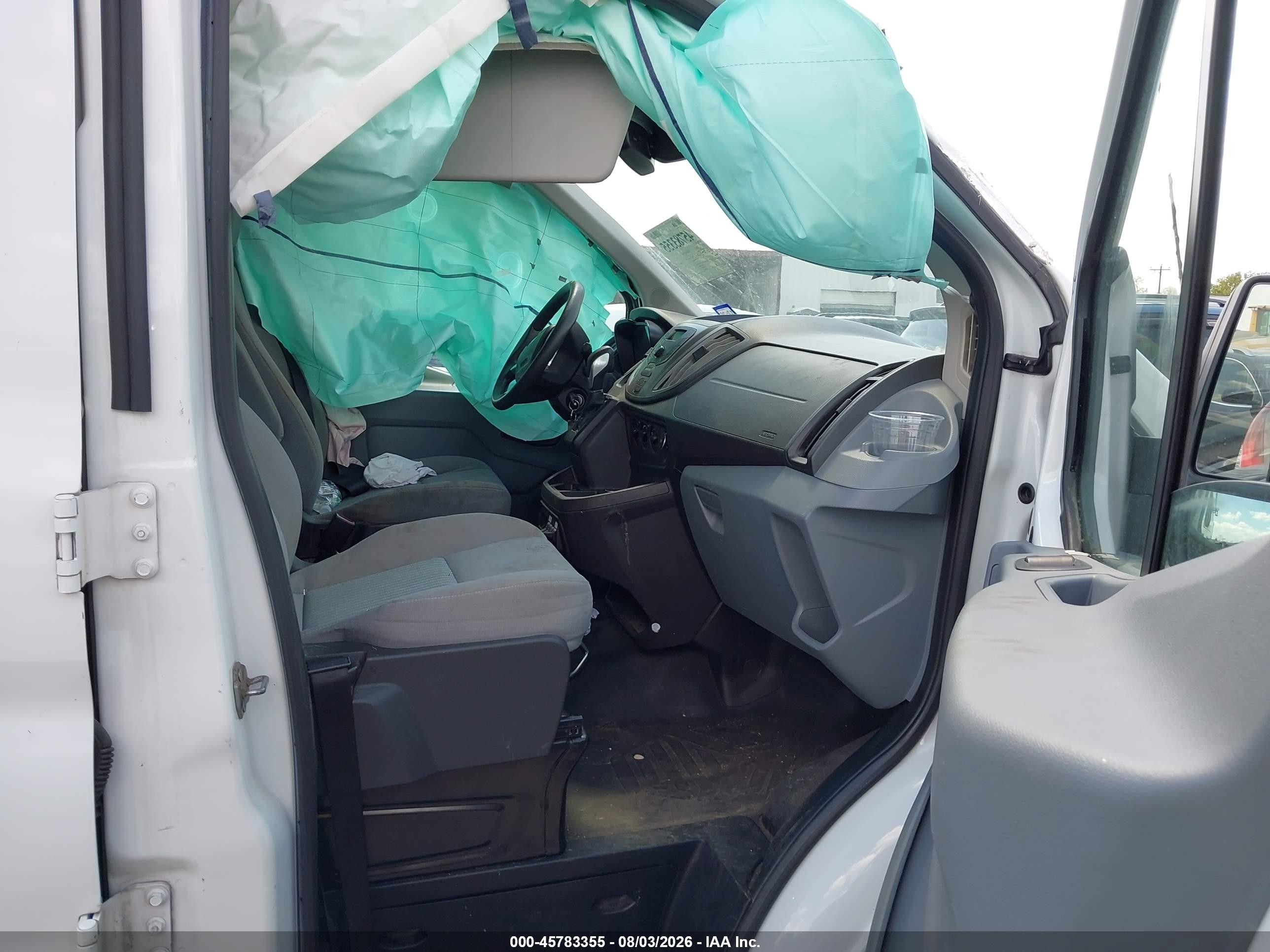 2016 Ford Transit-250 White vin: 1FTYR1ZG9GKB56714