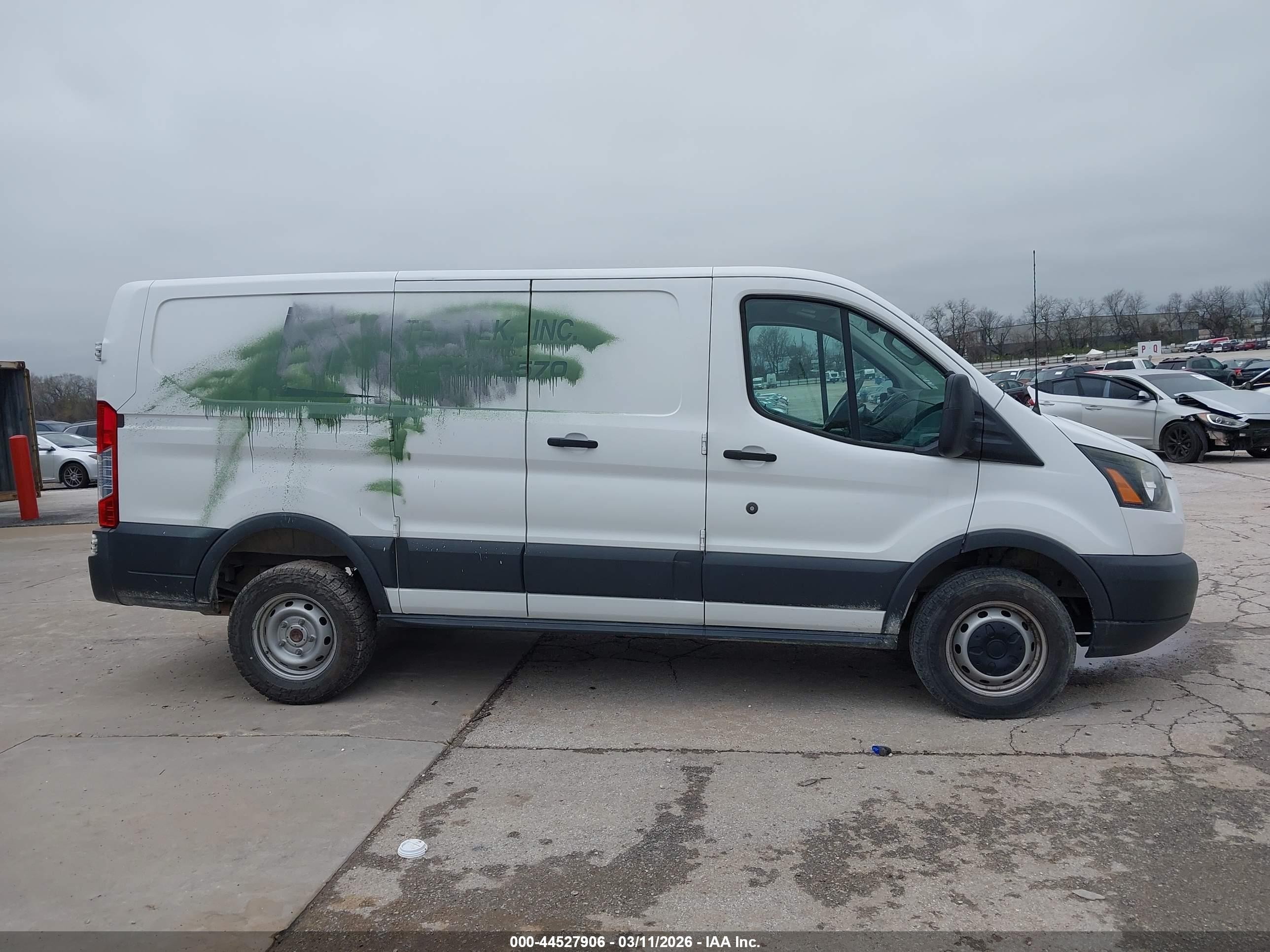 2017 Ford Transit-250 White vin: 1FTYR1ZM1HKA27549