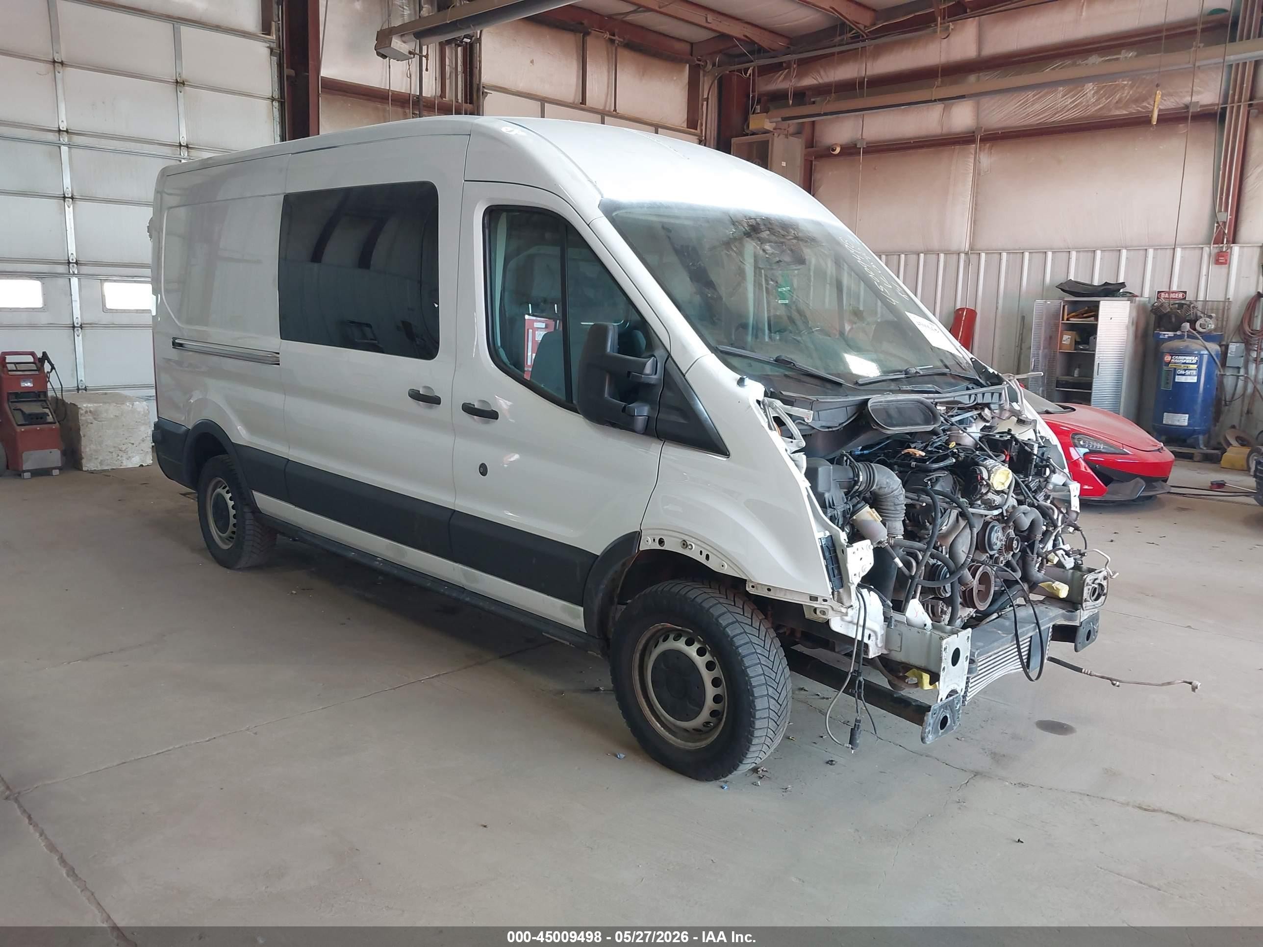 2017 Ford Transit-250   Blue vin: 1FTYR2CG5HKA00590