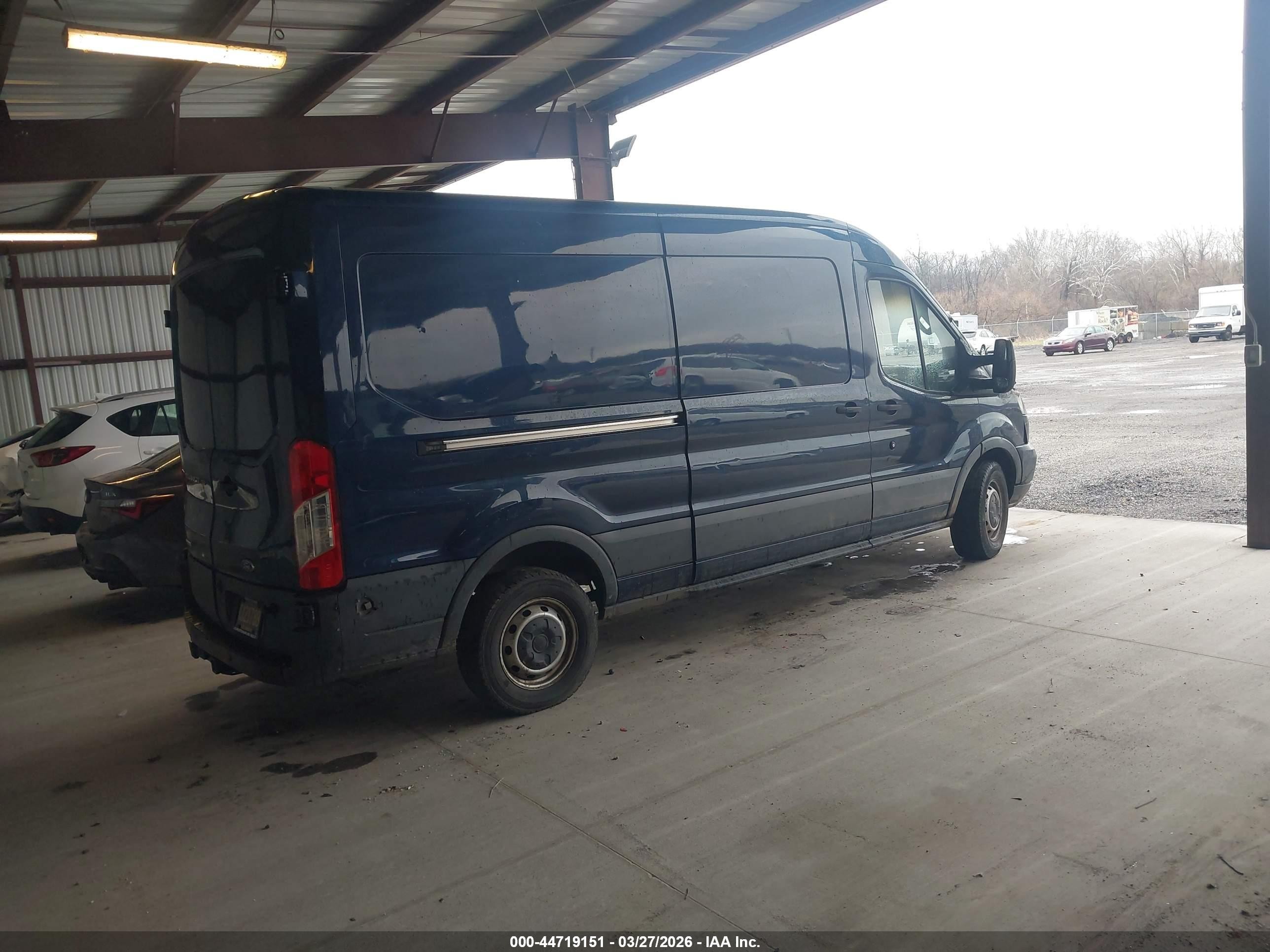 2016 Ford Transit-250   Blue vin: 1FTYR2CG6GKA31393